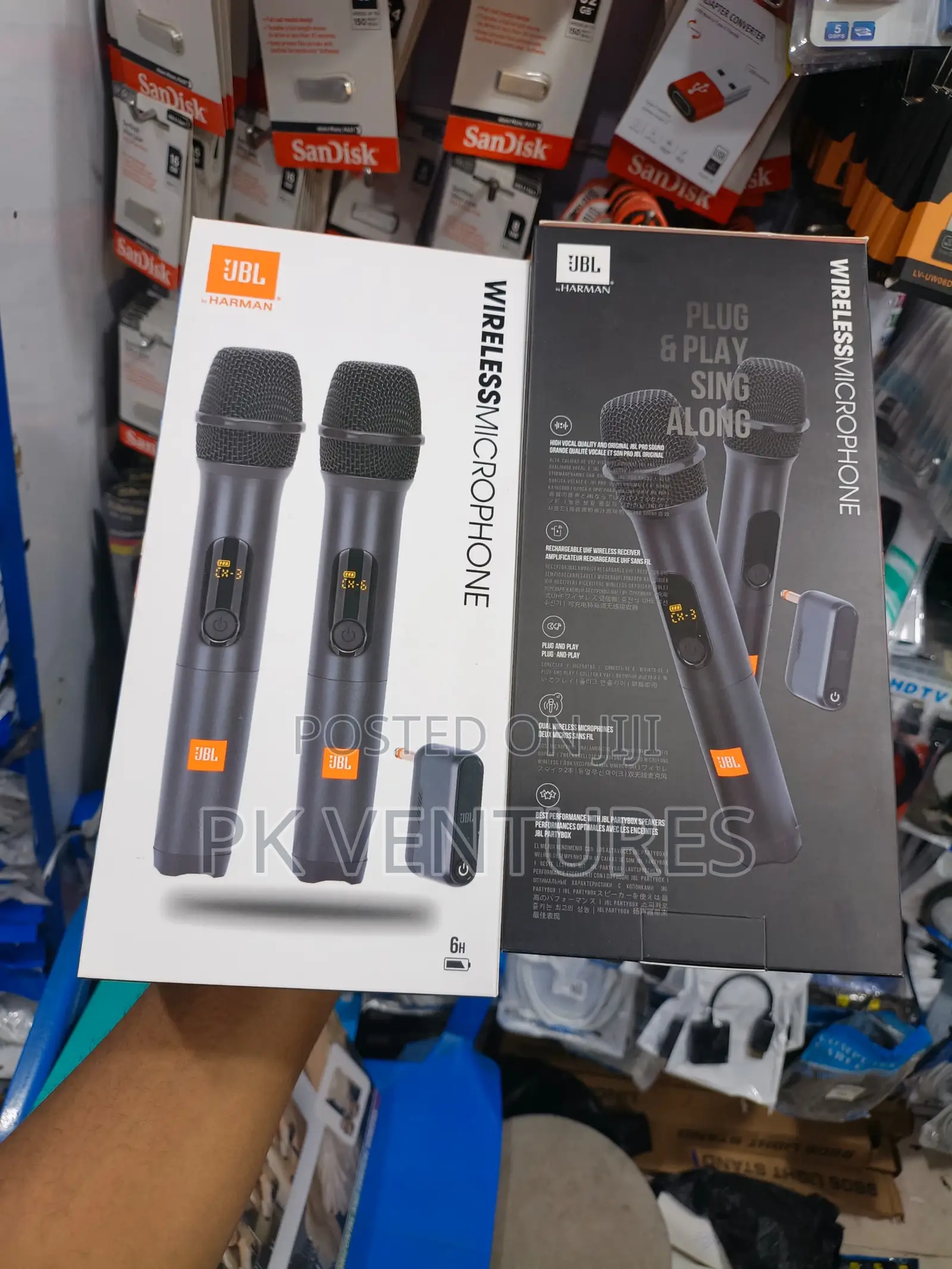 JBL Wireless Microphone System -Dual Pack