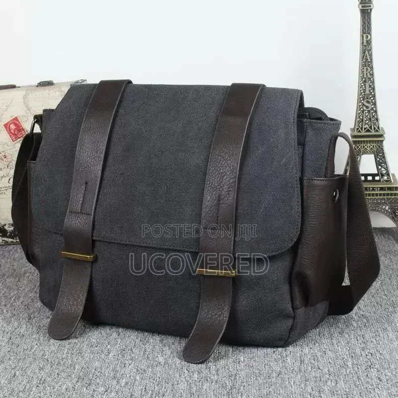 Canvas Messenger Bag