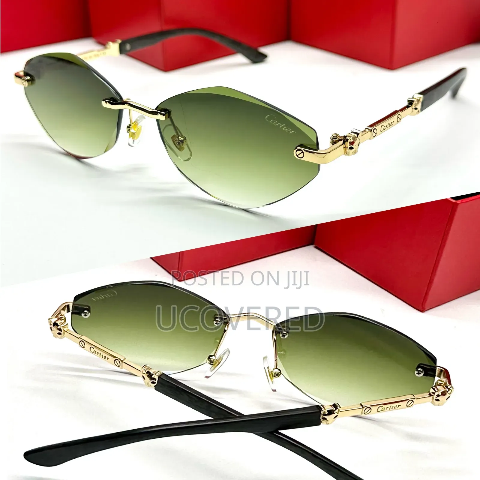 Cartier Rimless Sunglasses