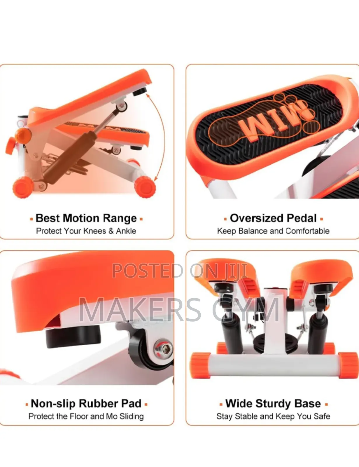 Mini Stepper With Hydraulic Cylinder Drive