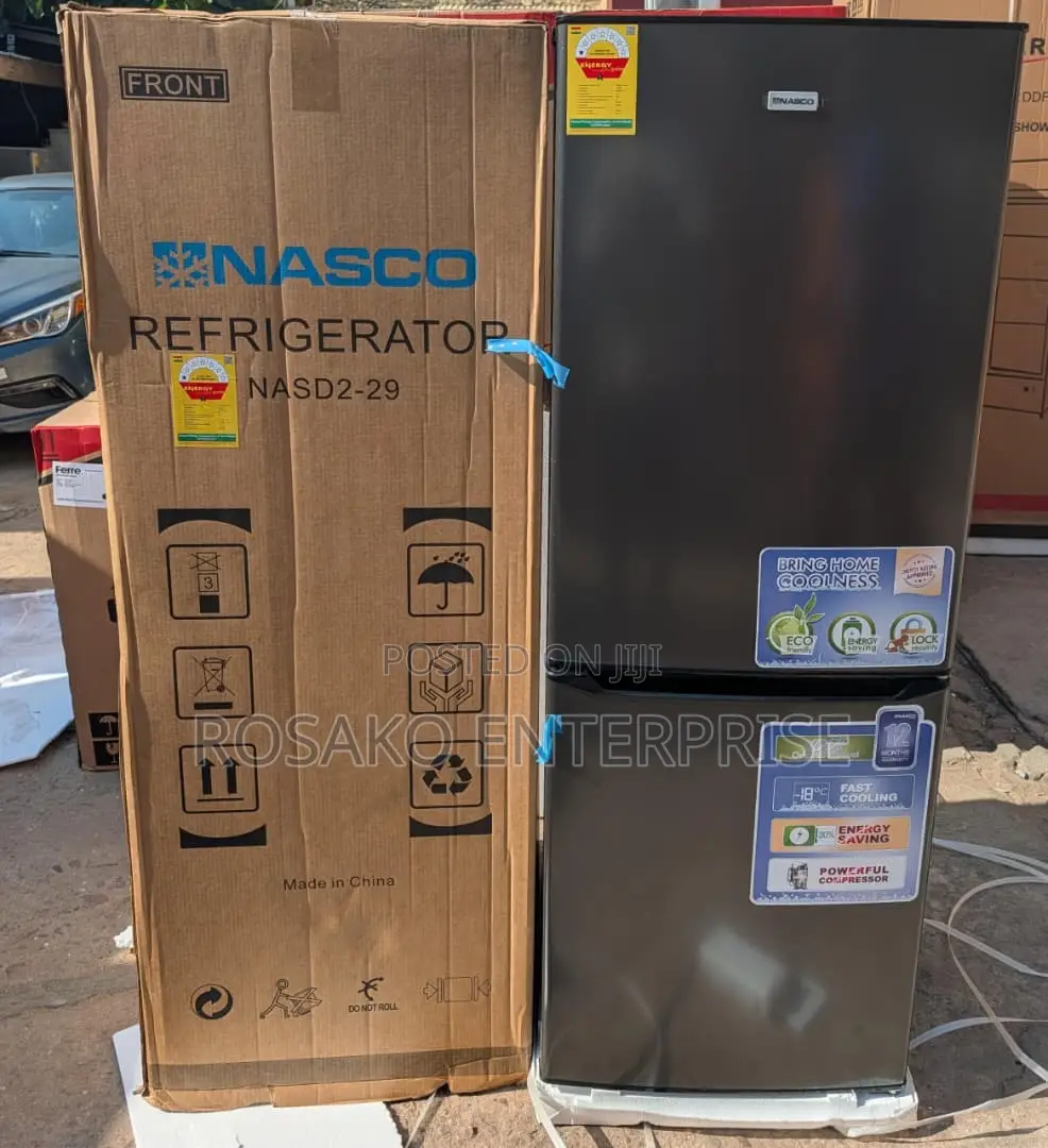 Nasco *207ltrs* Bottom Freezer Refrigerator *Ghc4150*