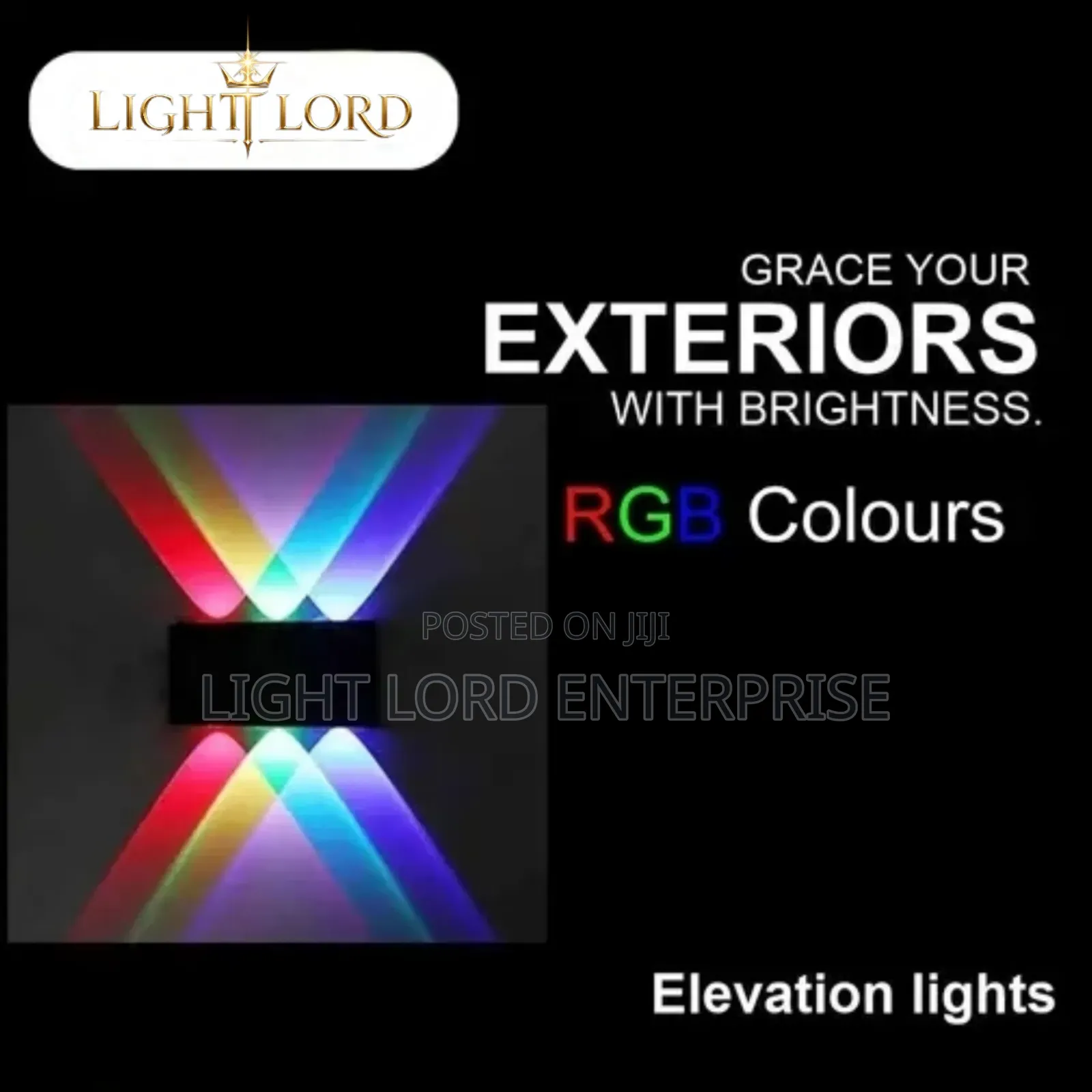 Exteriors Led Wall Light RGB
