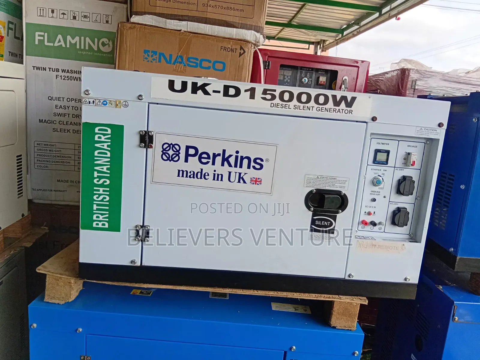 Perkins 15kva Industrial Diesel Generator – Fuel Efficient