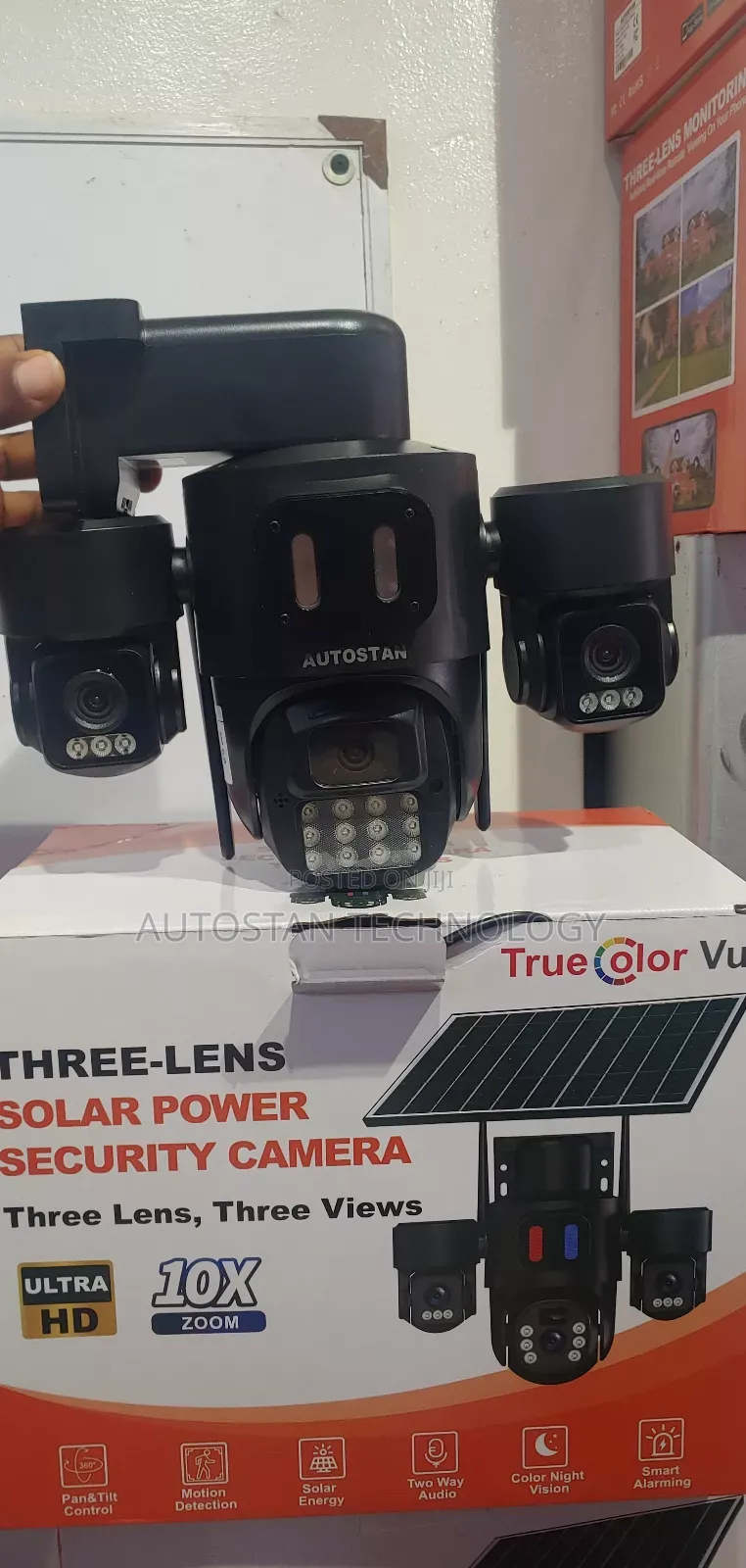 Ai Solar CCTV Camera