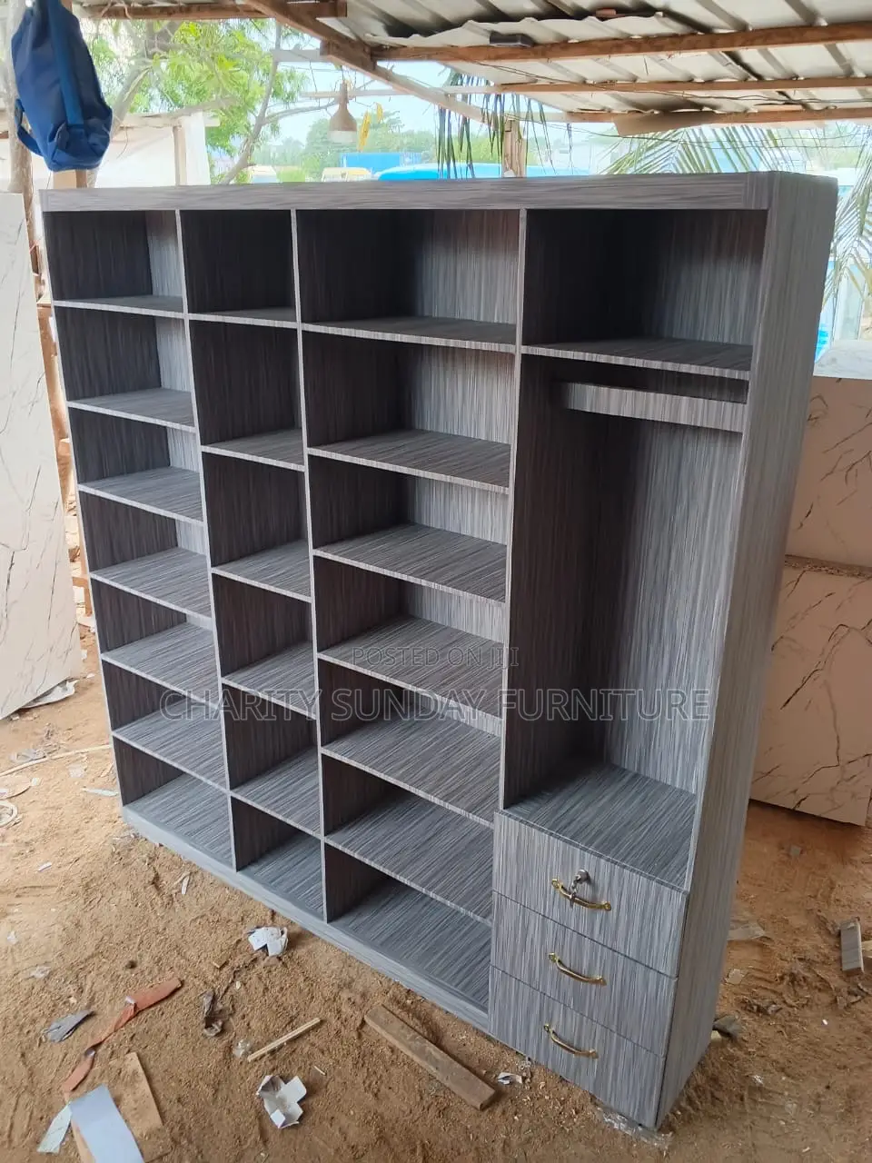 Premium Four in One Racks Available in Different Colors.