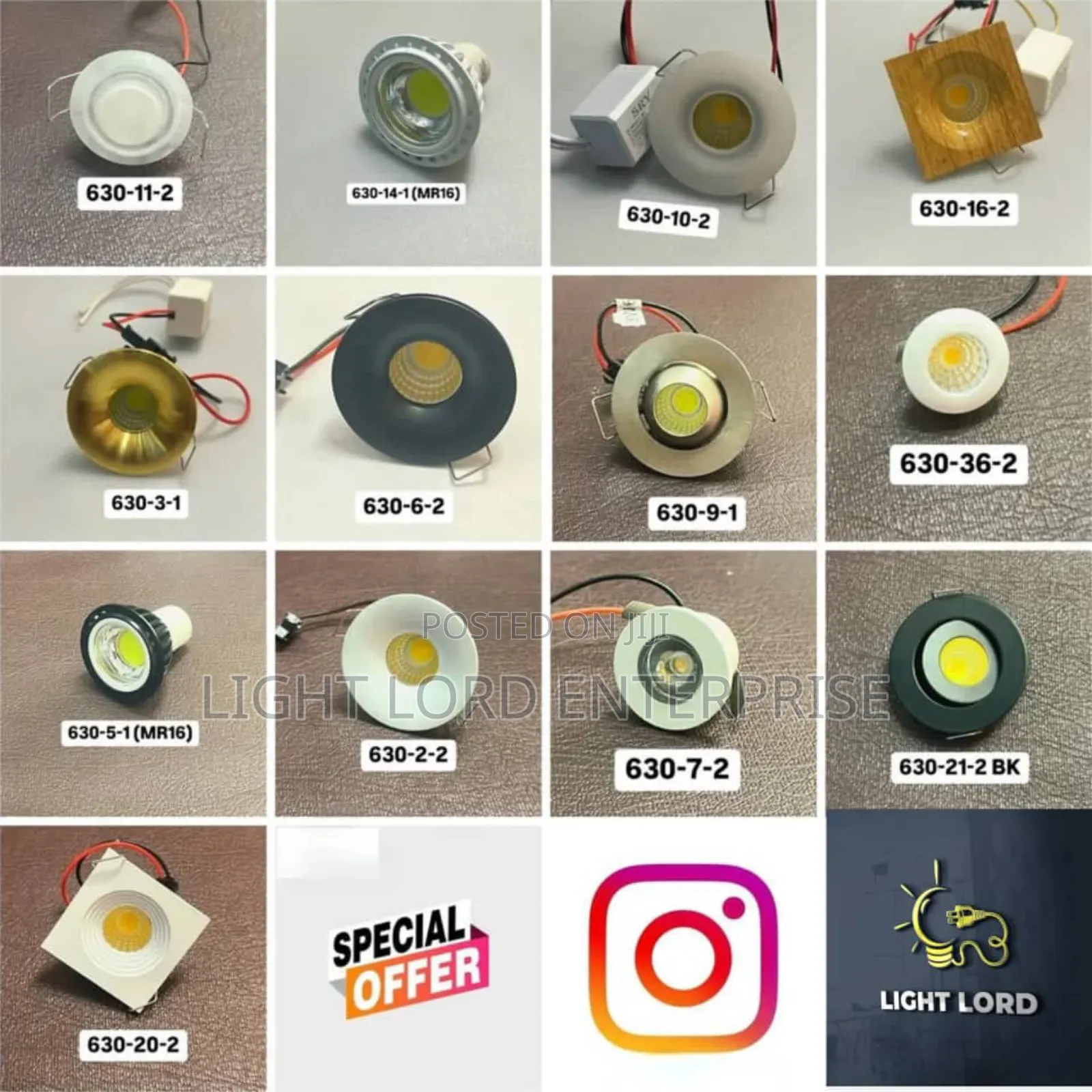 3watts Spot Light 1color And 2color