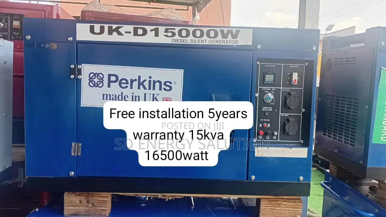 Perkins 15kva Diesel Generator With Powerful Engine 16500watt