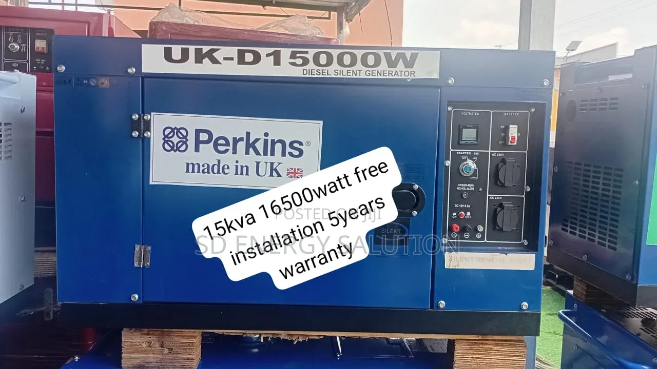 Perkins 15kva Diesel Generator – High Performance 16500watt