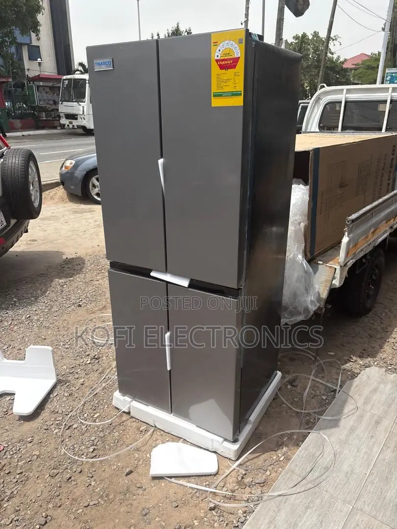 Nasco 350l Double Door Refrigerator Efficient Cooling, Maximum Space