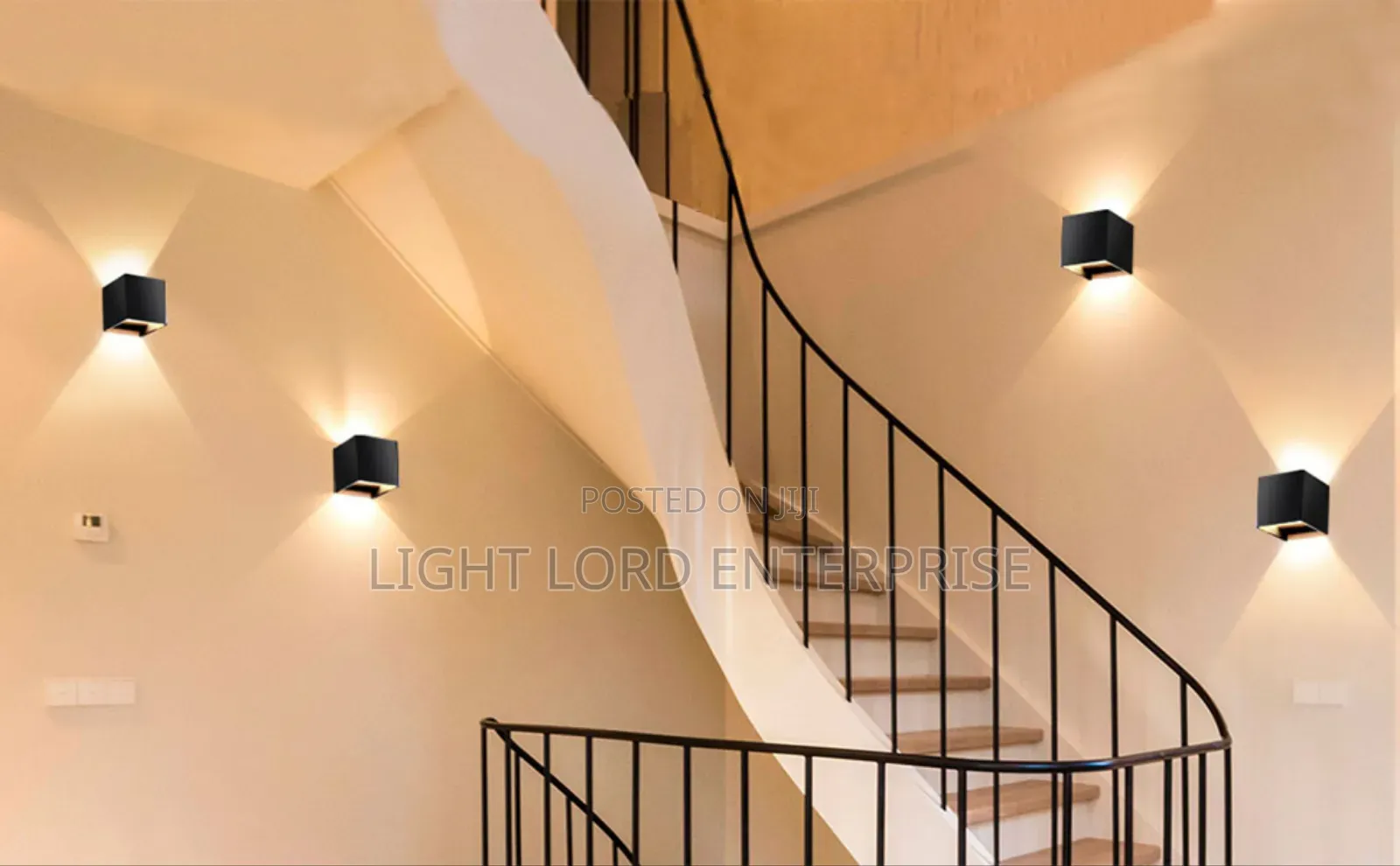 Staircase Way Sided Wall Light