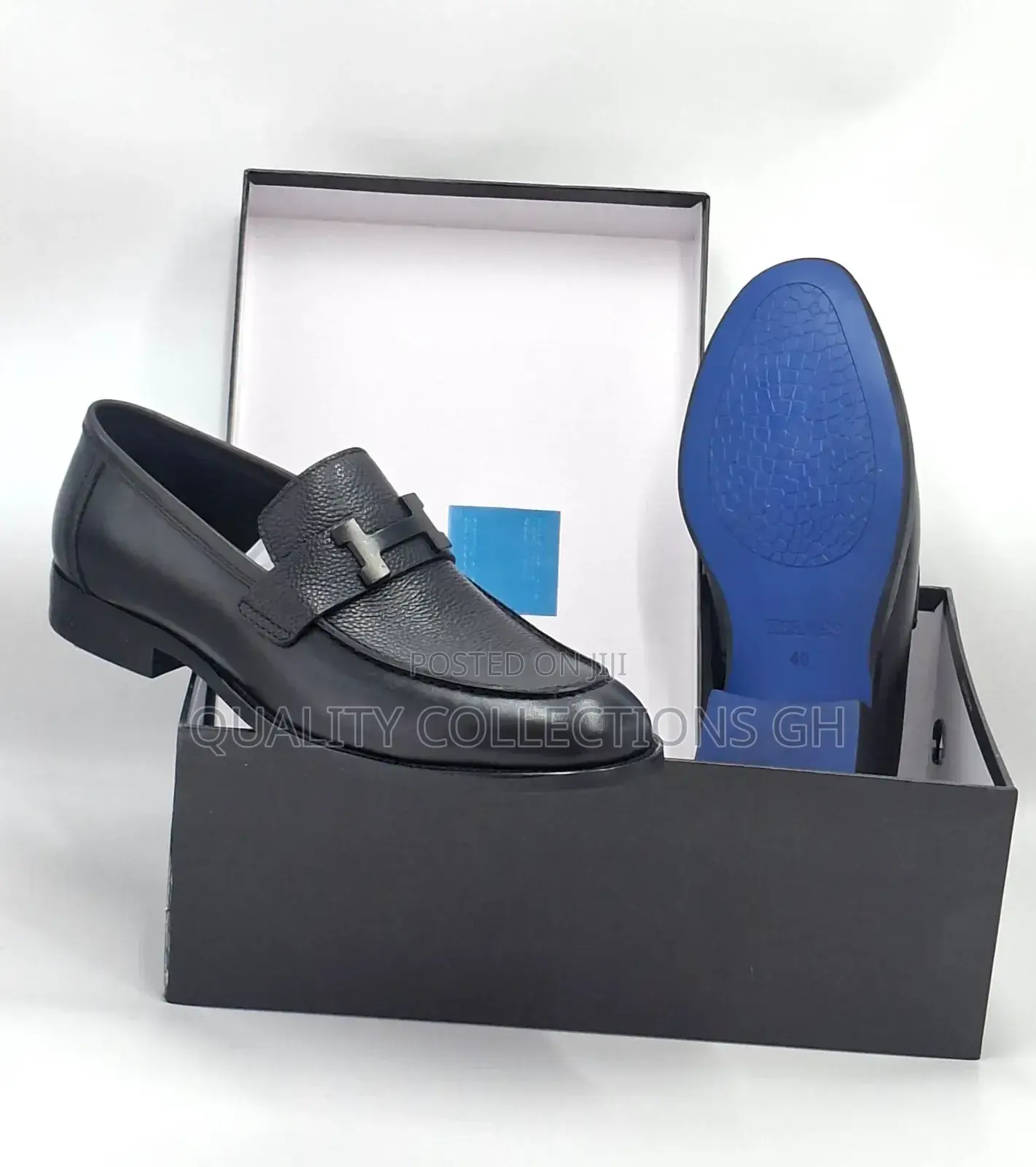 Hermes Honore Loafers Black