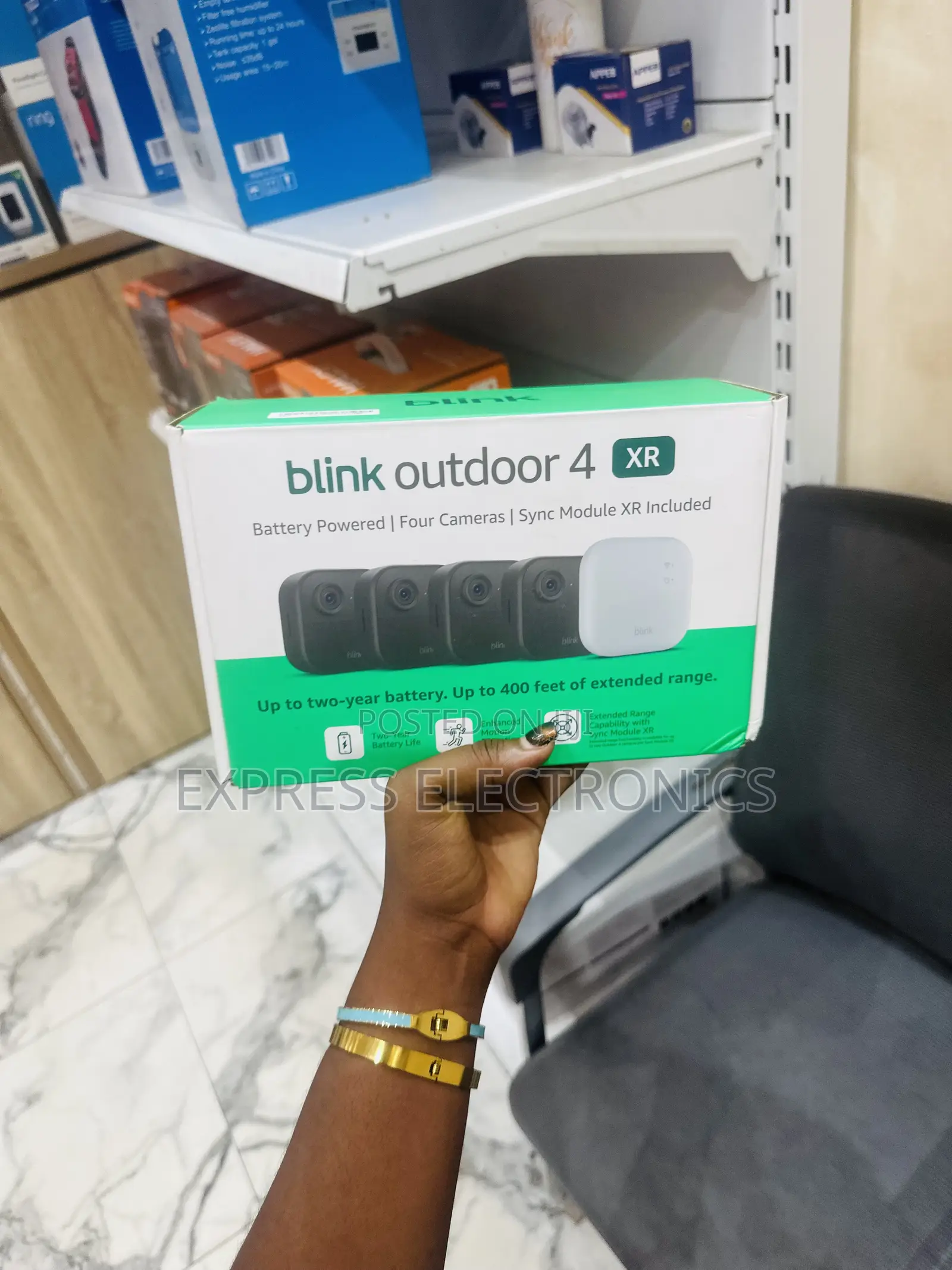 Quality Sleek. Outdoor Blink Camera