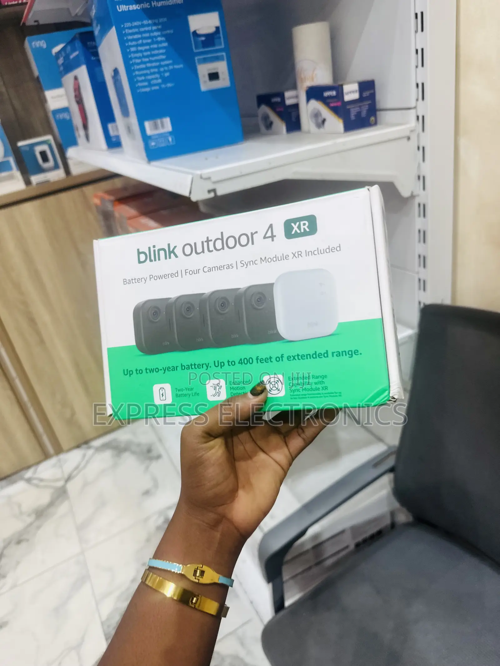 Best Buy for Less Black Outdoor Blink 4cameras