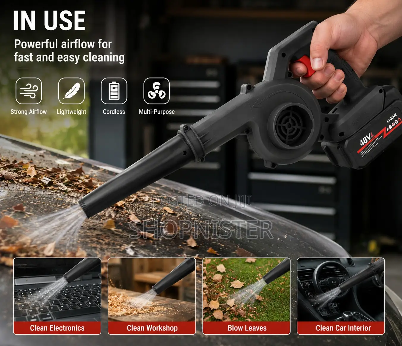 Cordless Electric Air Blower