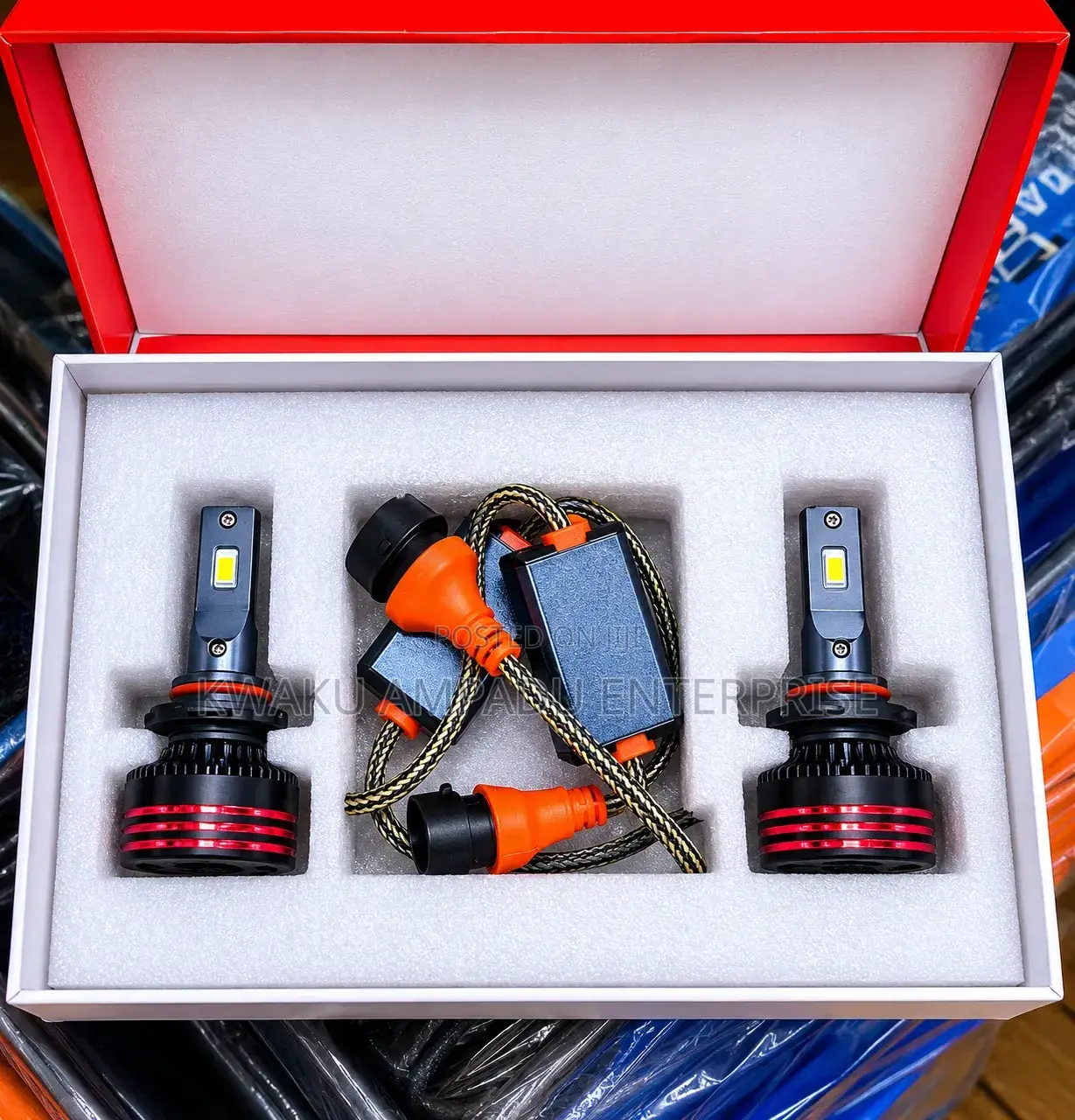 M8 Pro Led Headlight Bulbs 120000lm Super Bright Car Lights