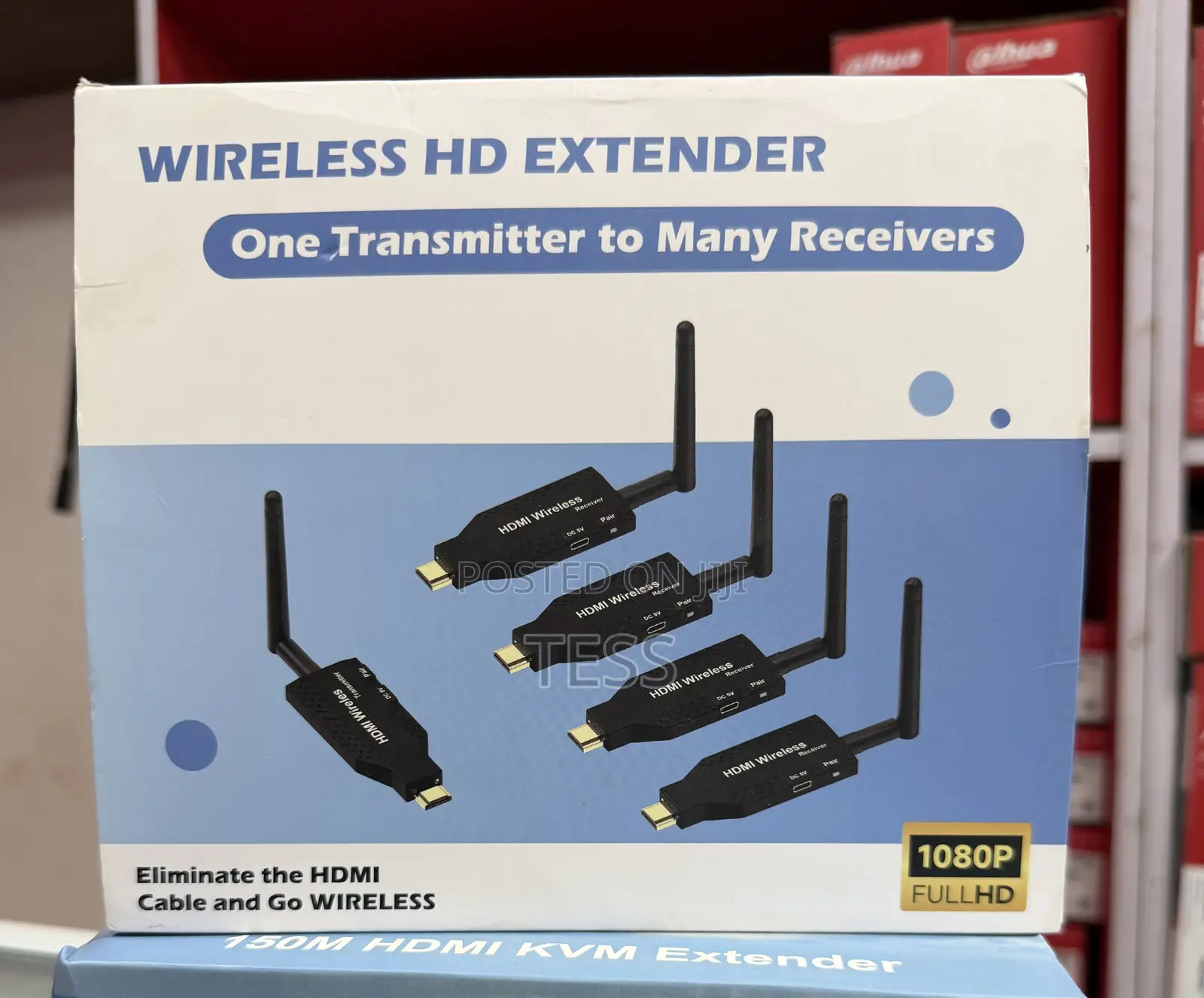 Wireless Hdmi 1 Transmitter to 3 Receiver 50m