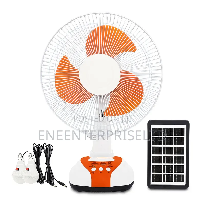 Rechargeable Solar Fan for Sale
