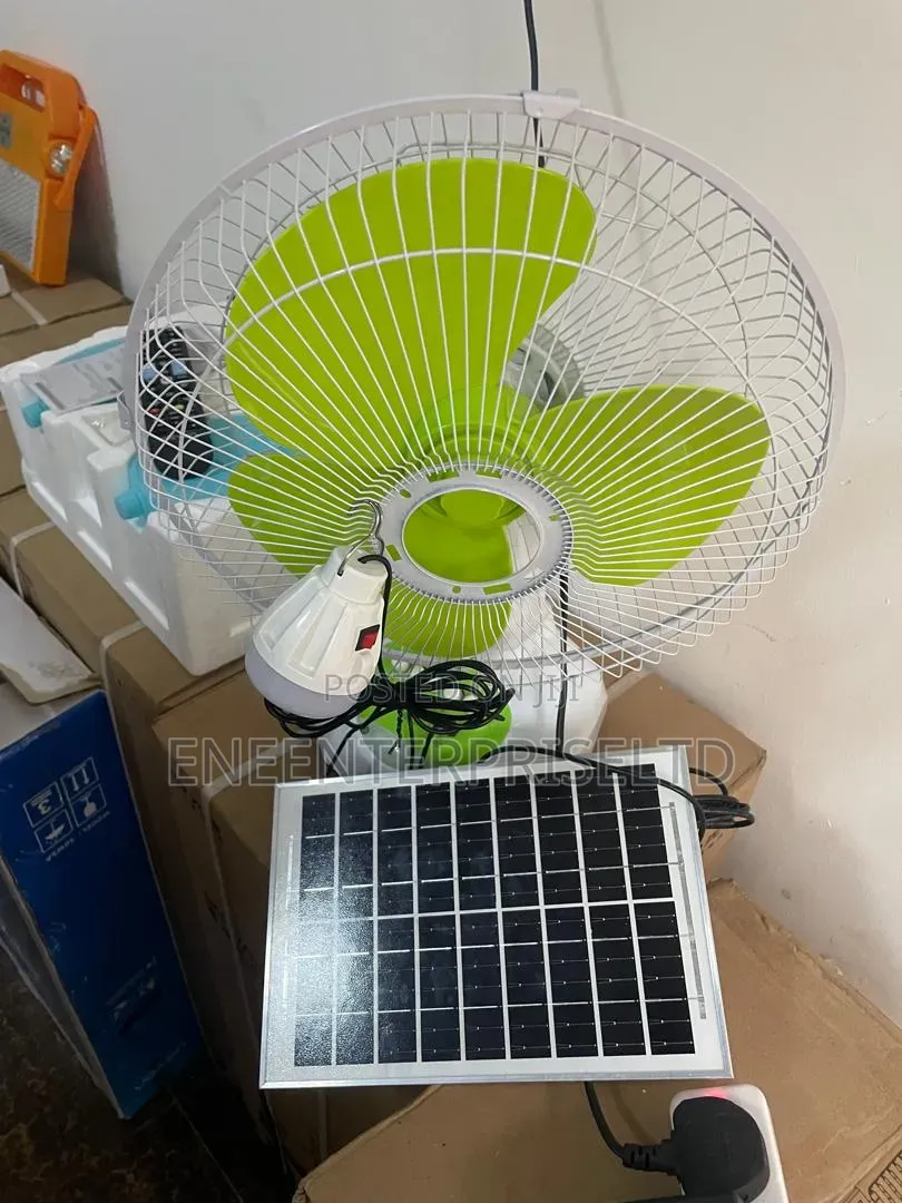 Rechargeable Solar Fan for Sale