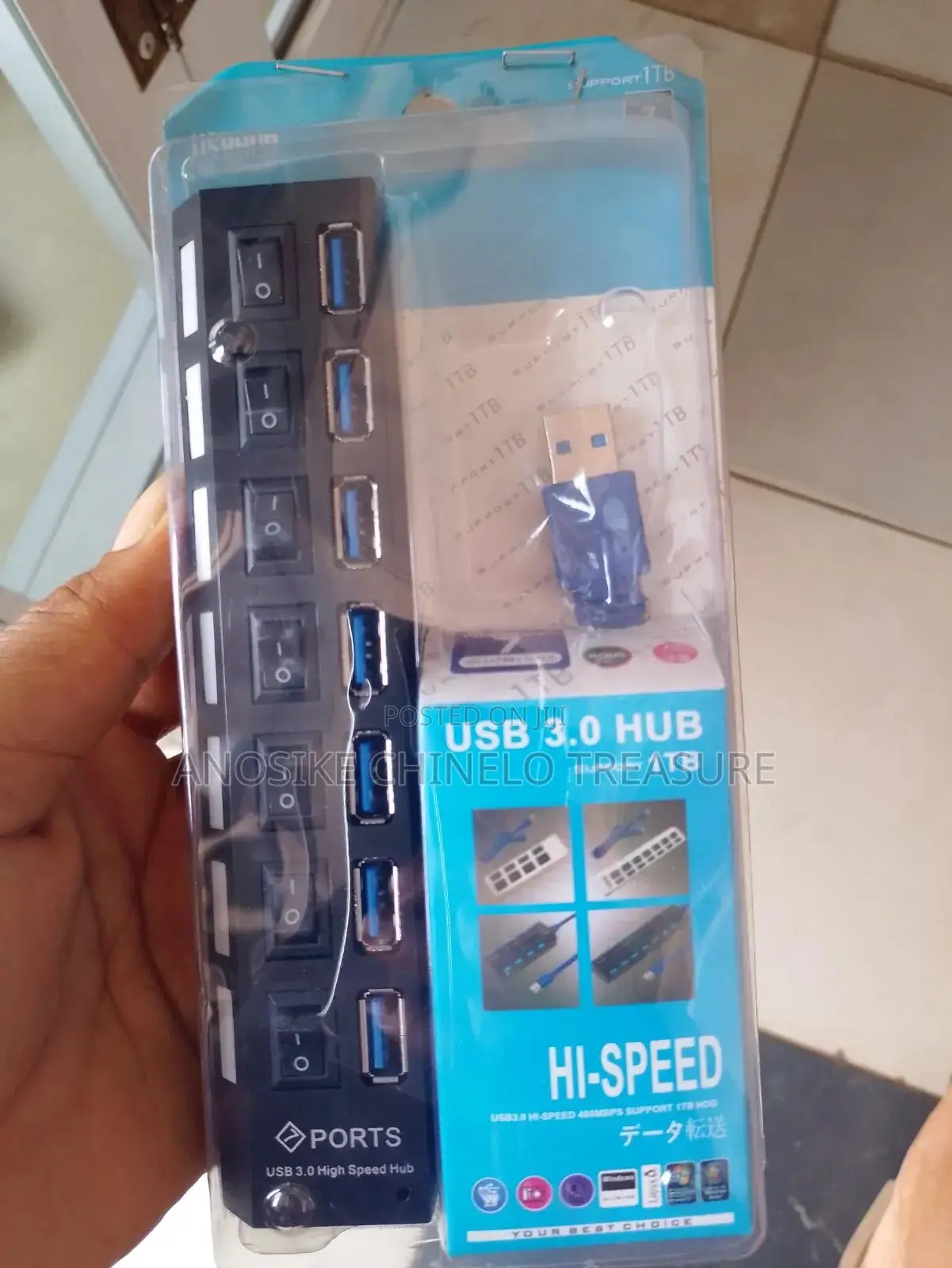 Hi- Speed Usb Hub 3.0