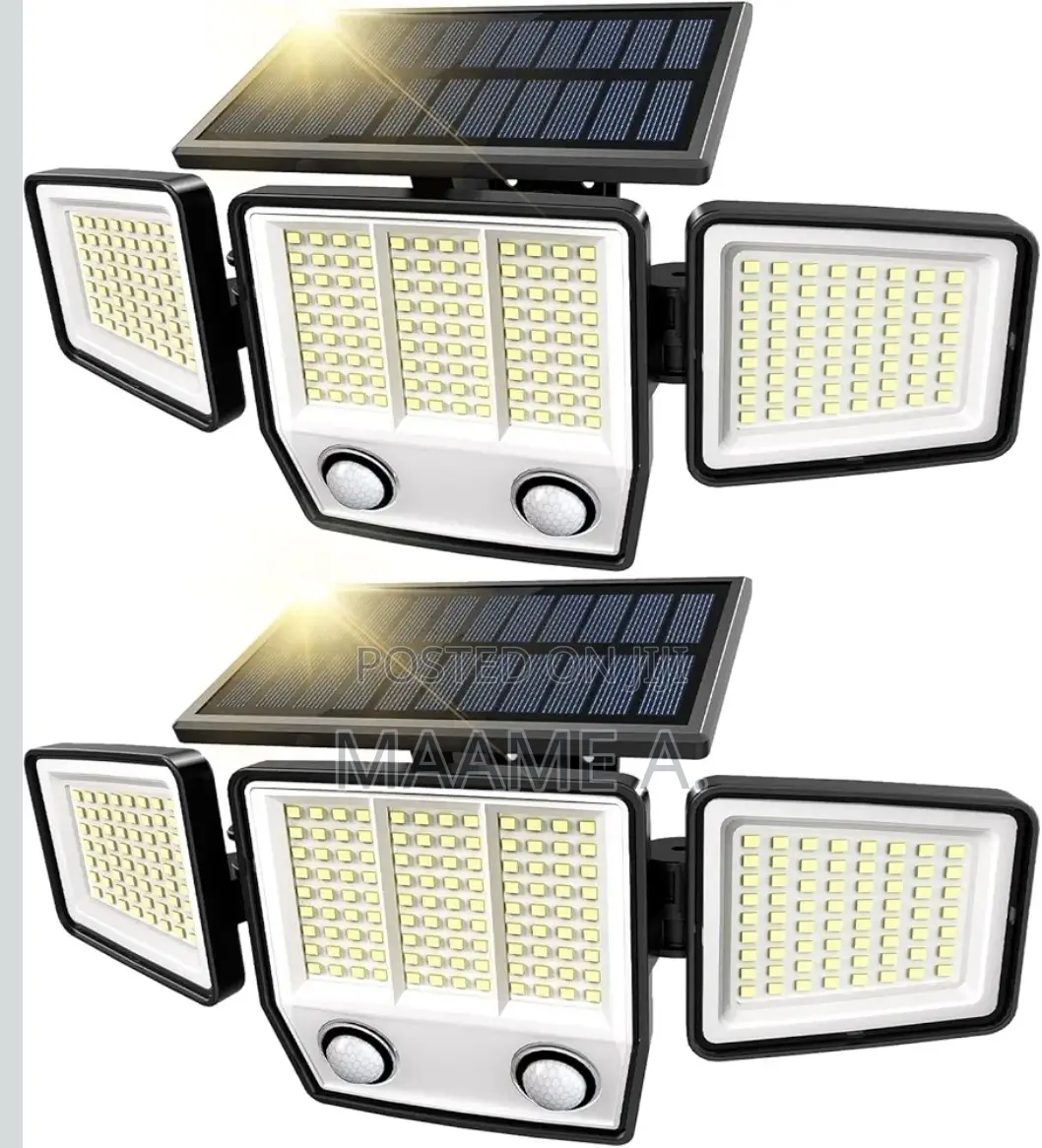 2 Solar Outdoor Lights