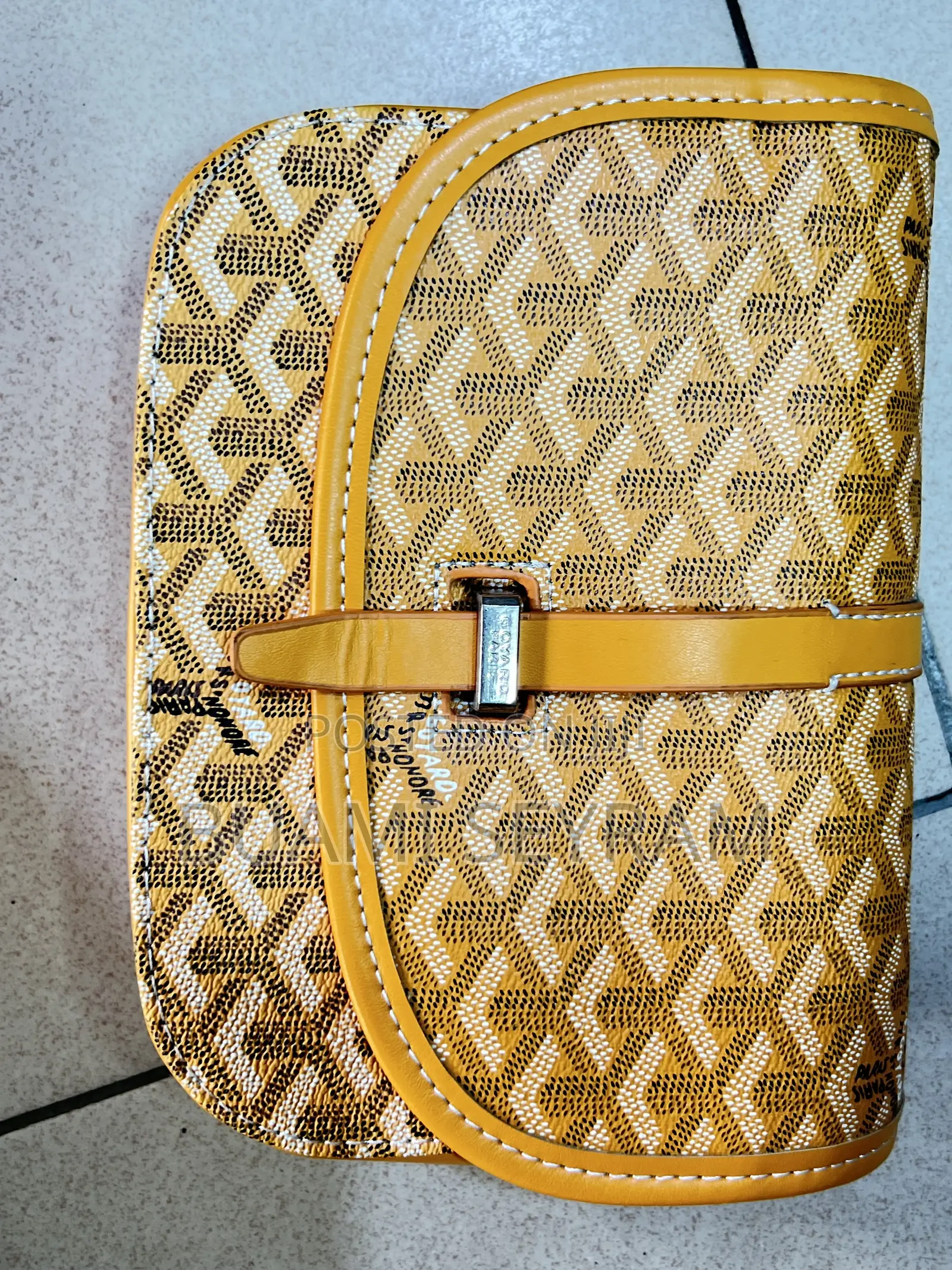 Goyard Bag Yellow