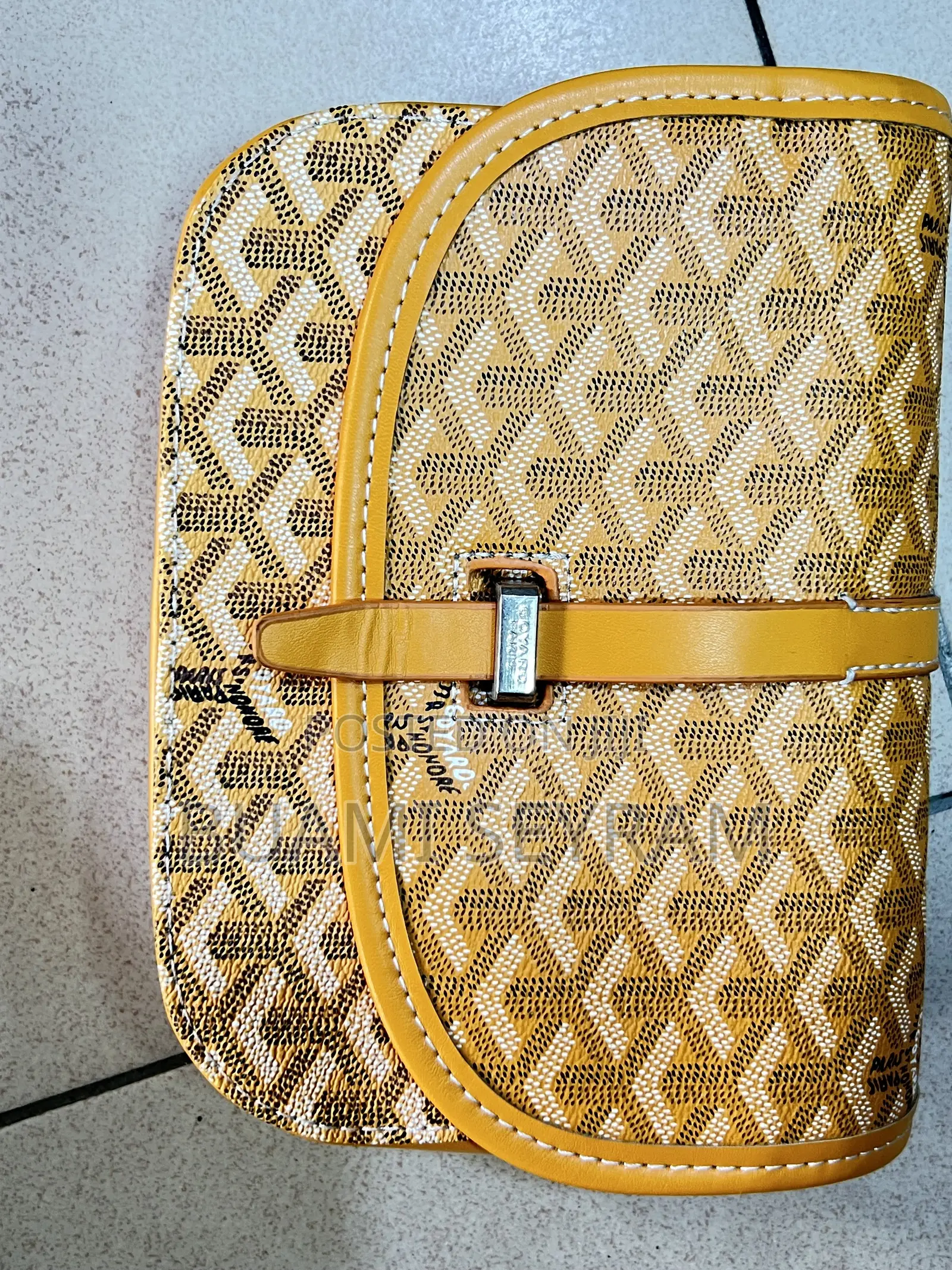 Goyard Bag Yellow