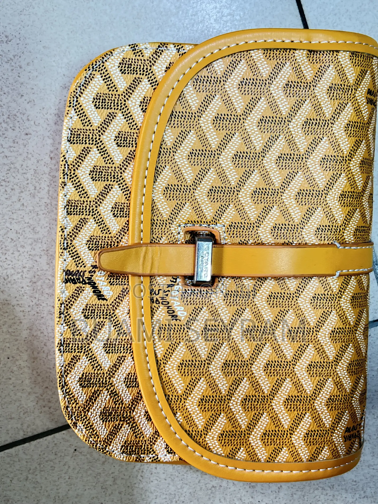 Goyard Bag Yellow
