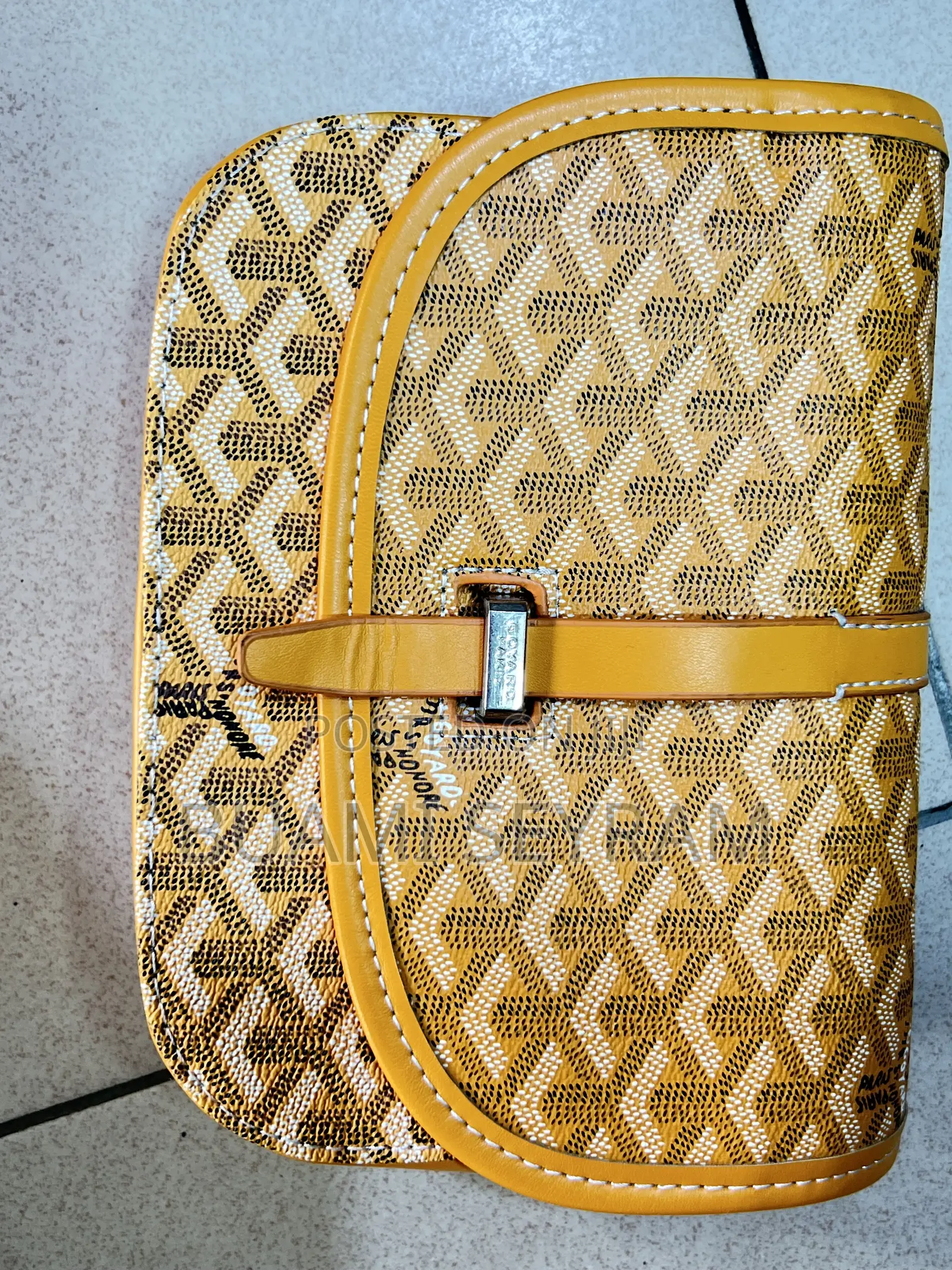 Goyard Bag Yellow