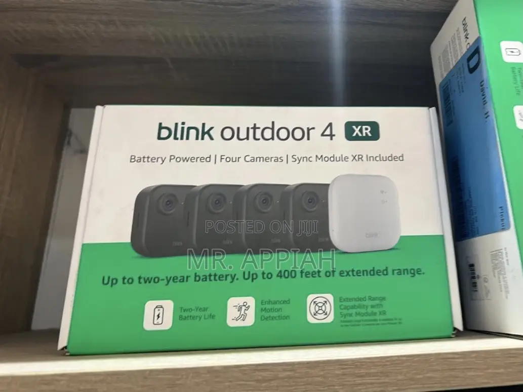 Super Durable Blink Outdoor Security Camera(Black $ 