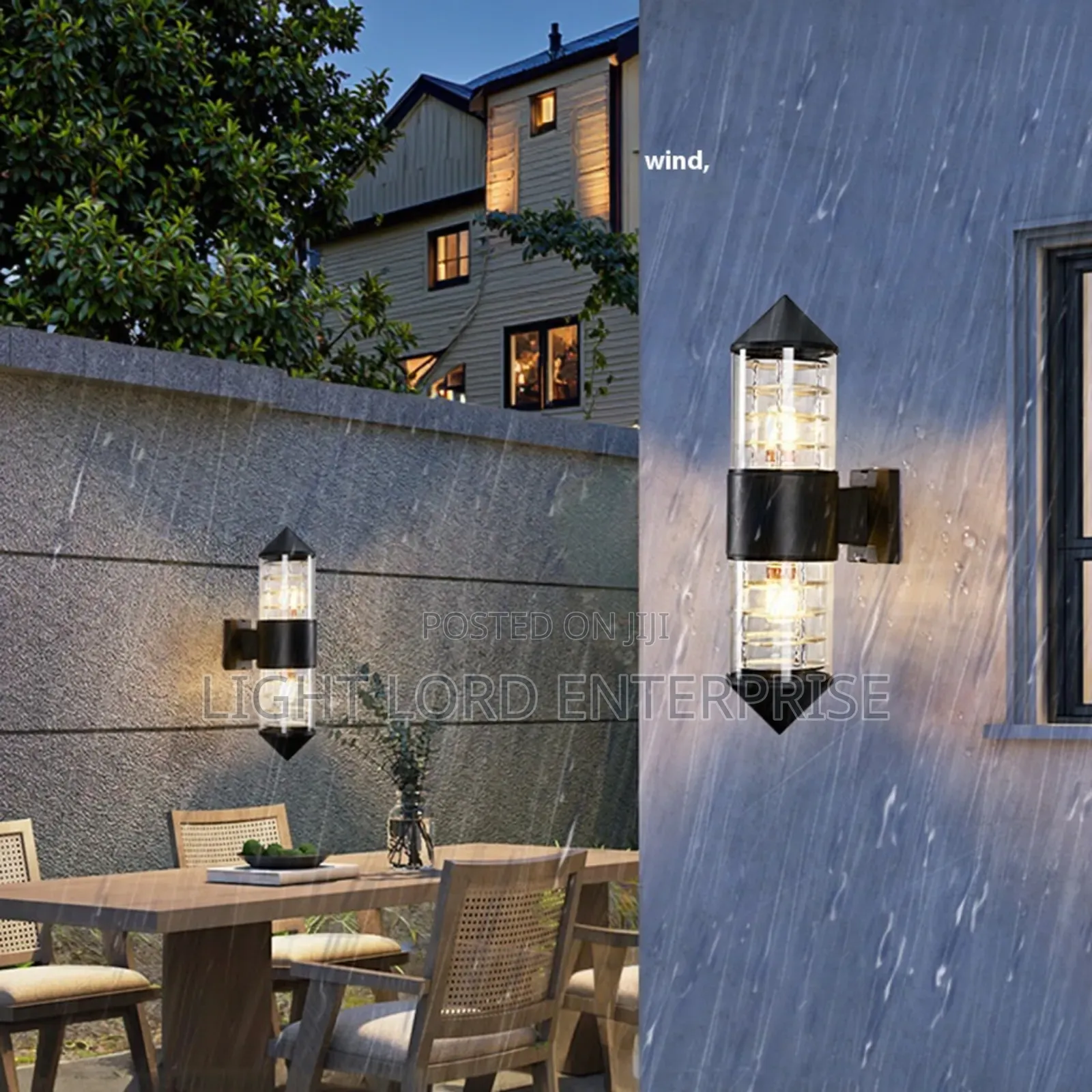 E27 Bulb Wall Light