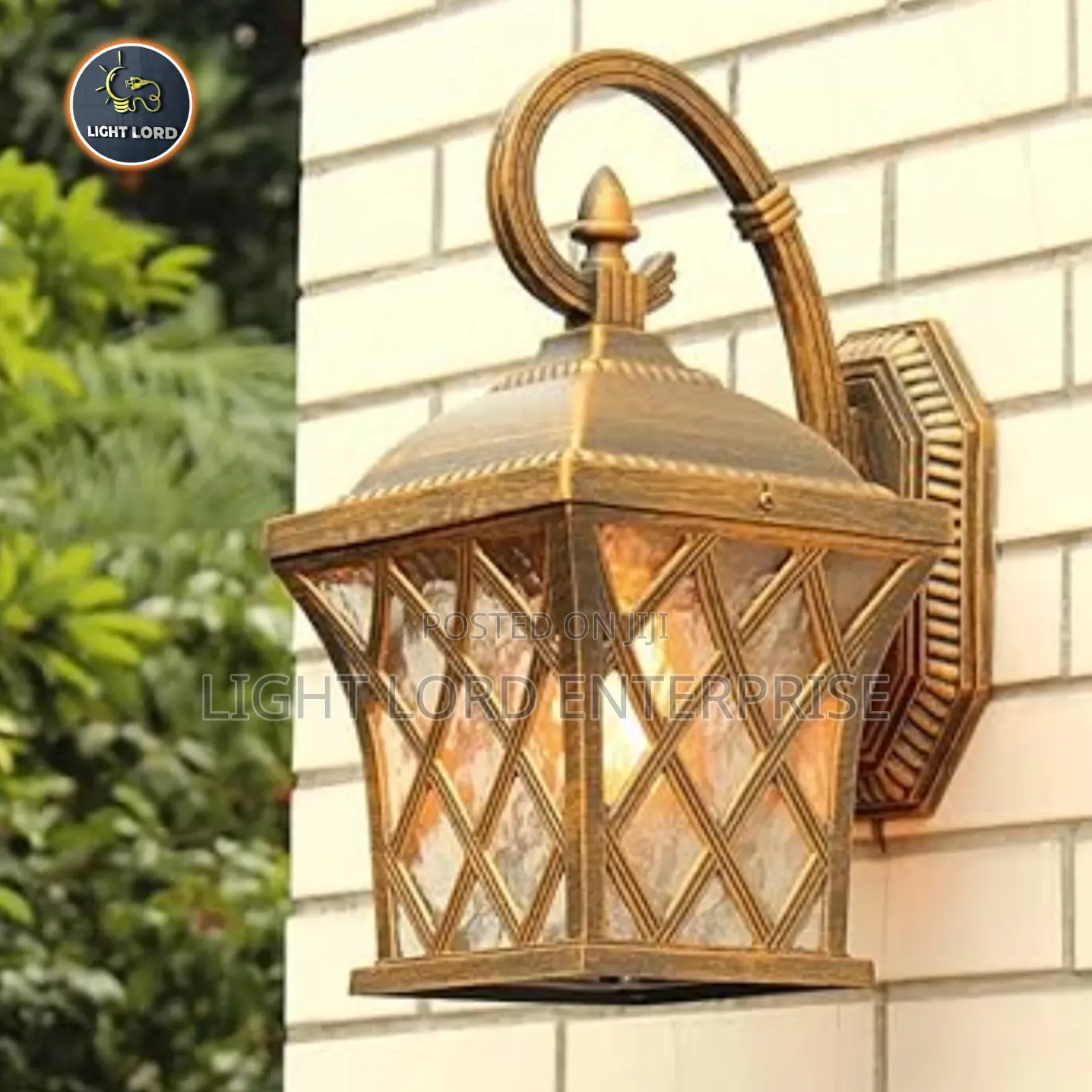 Spanish Outsid Wall Pillar Light