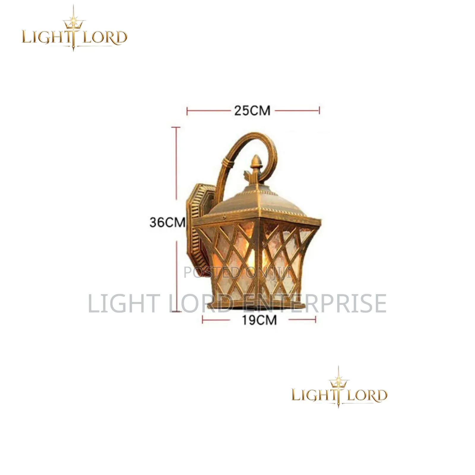 Spanish Outsid Wall Pillar Light