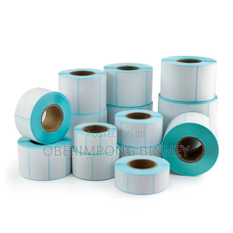 Sticker Paper Rolls 40x30mm (200 Stickers on a Roll)