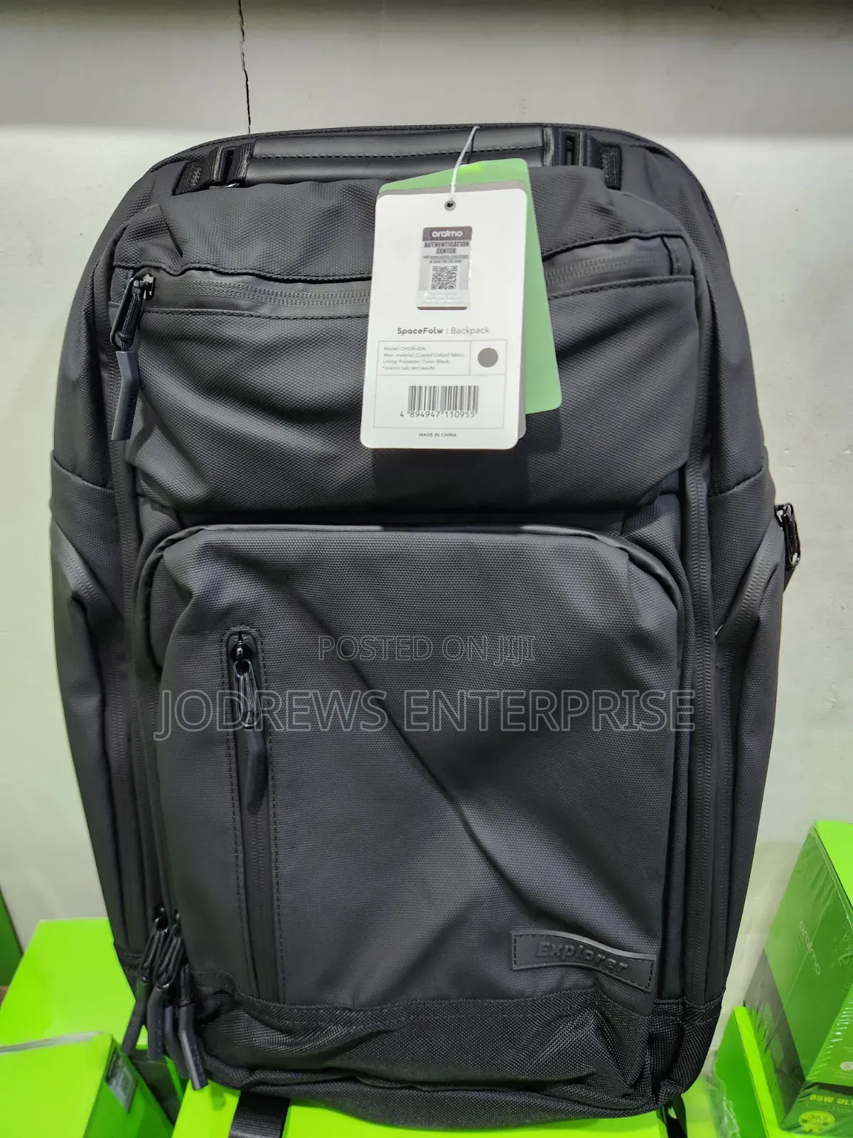 Oraimo Spaceflow Spacious Waterproof Backpack
