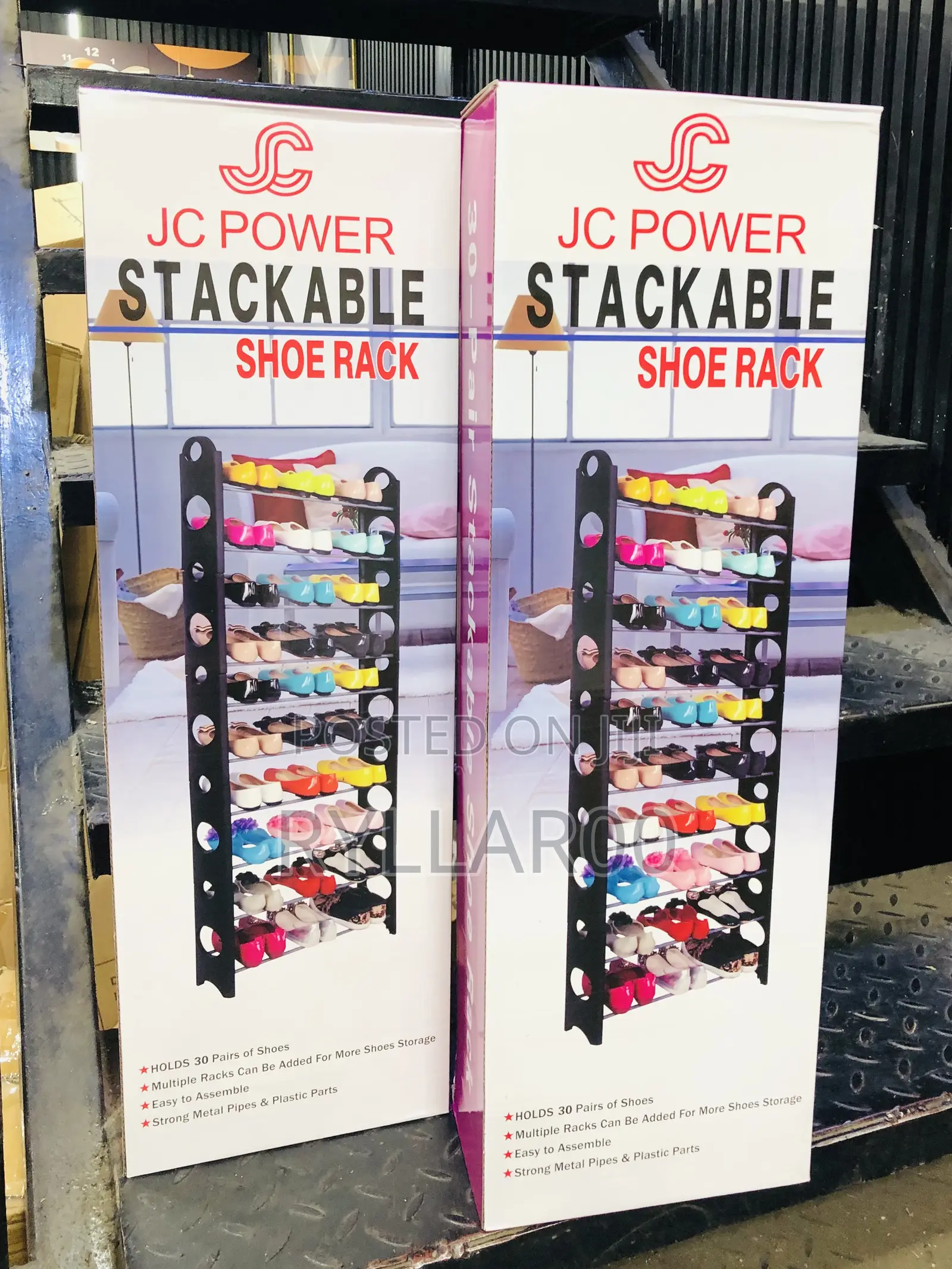 Shoe Rack 30 Pairs(10 Layers)