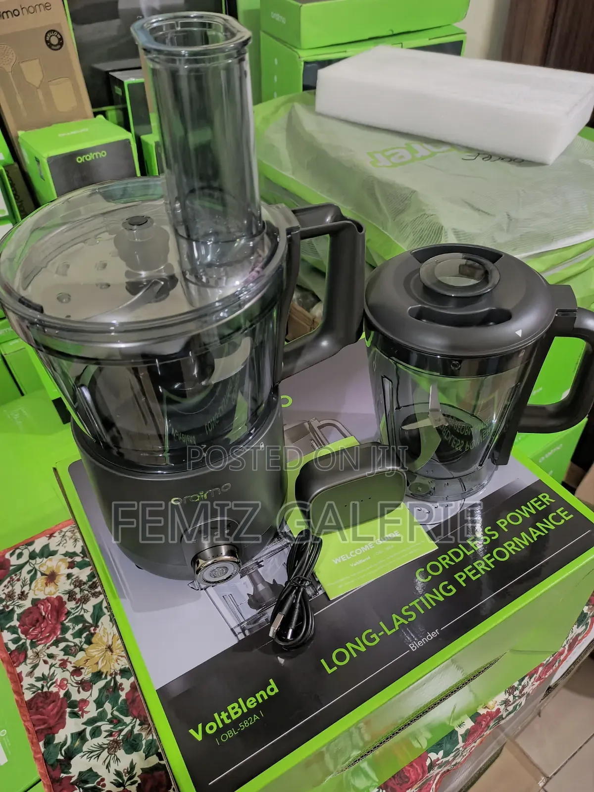 Oraimo Voltblend 3-in-1 High Power Multifunctional Blender