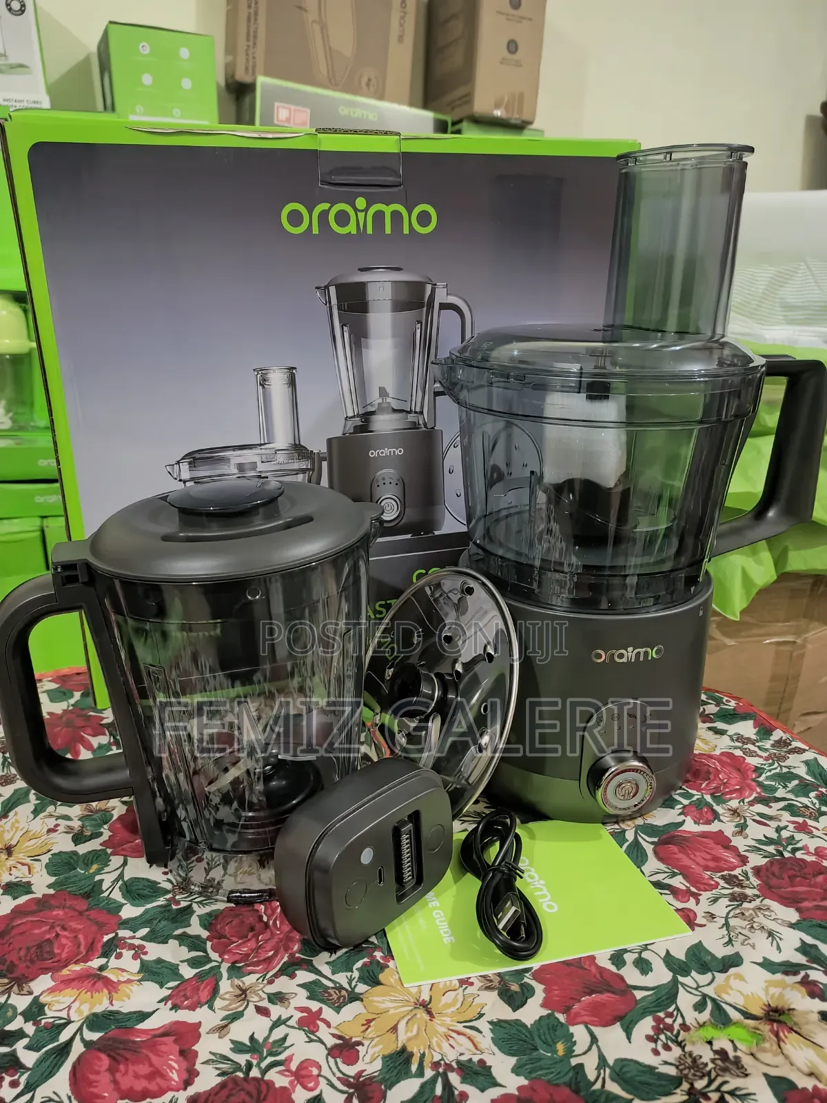 Oraimo Voltblend 3-in-1 High Power Multifunctional Blender