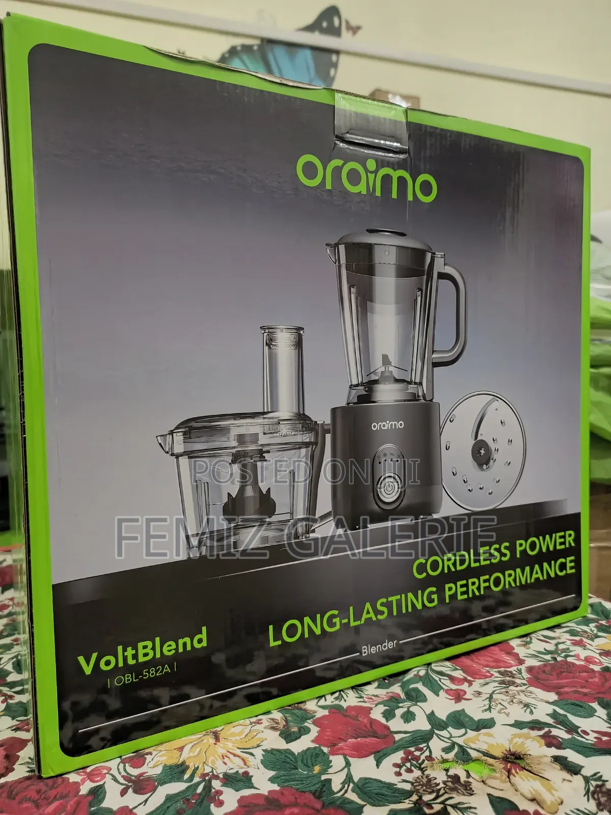 Oraimo Voltblend 3-in-1 High Power Multifunctional Blender