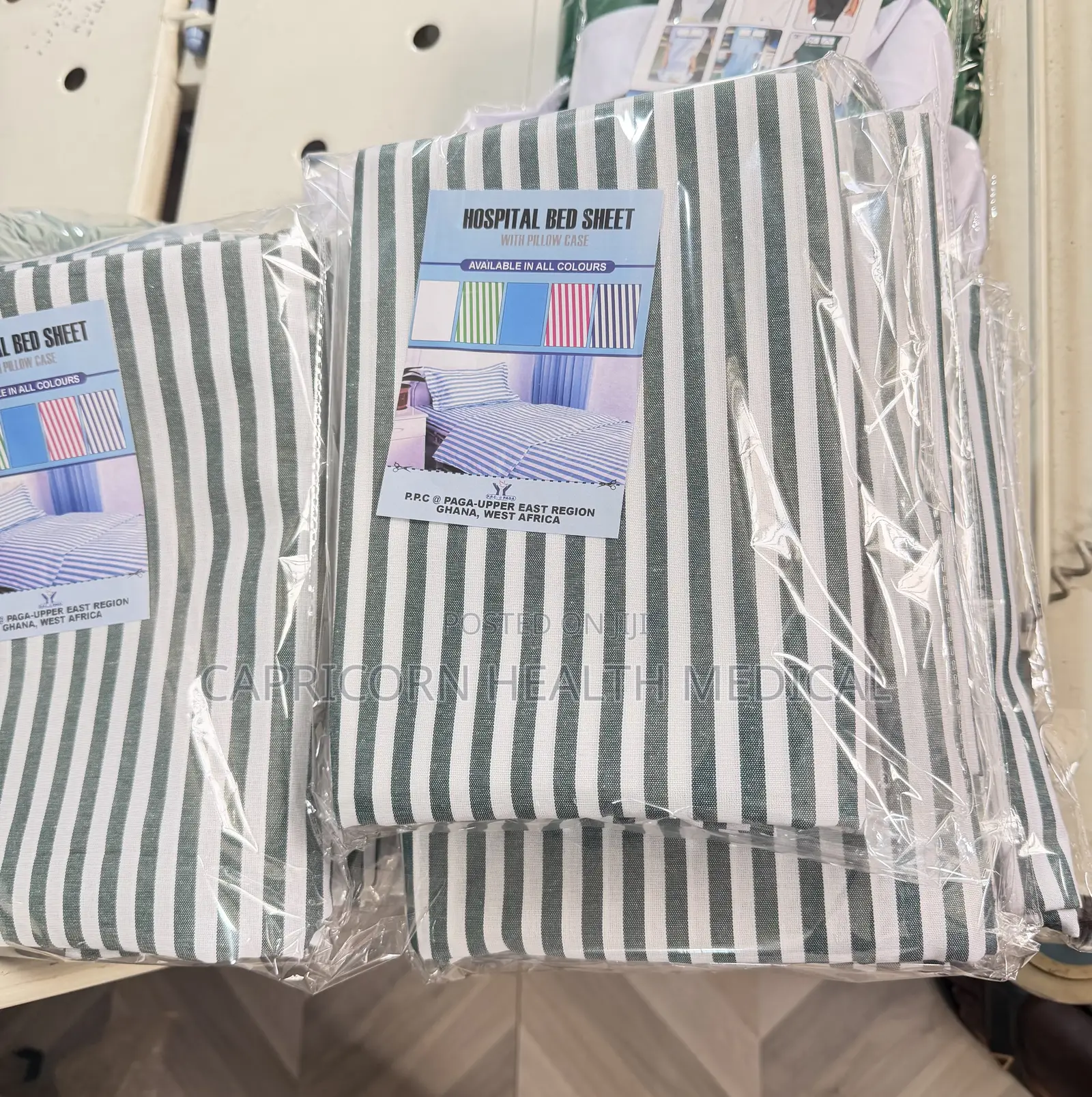 Hospital Bedsheets + One Pillow Case