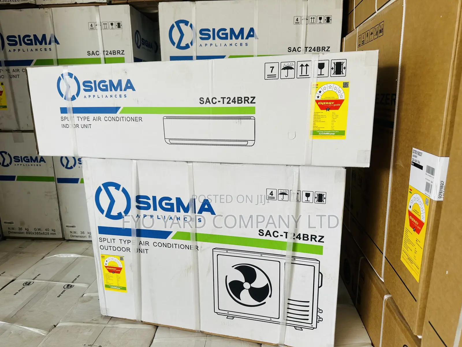 Breeze Series Sigma 2.5hp R410 Gas Split Cooling Ac