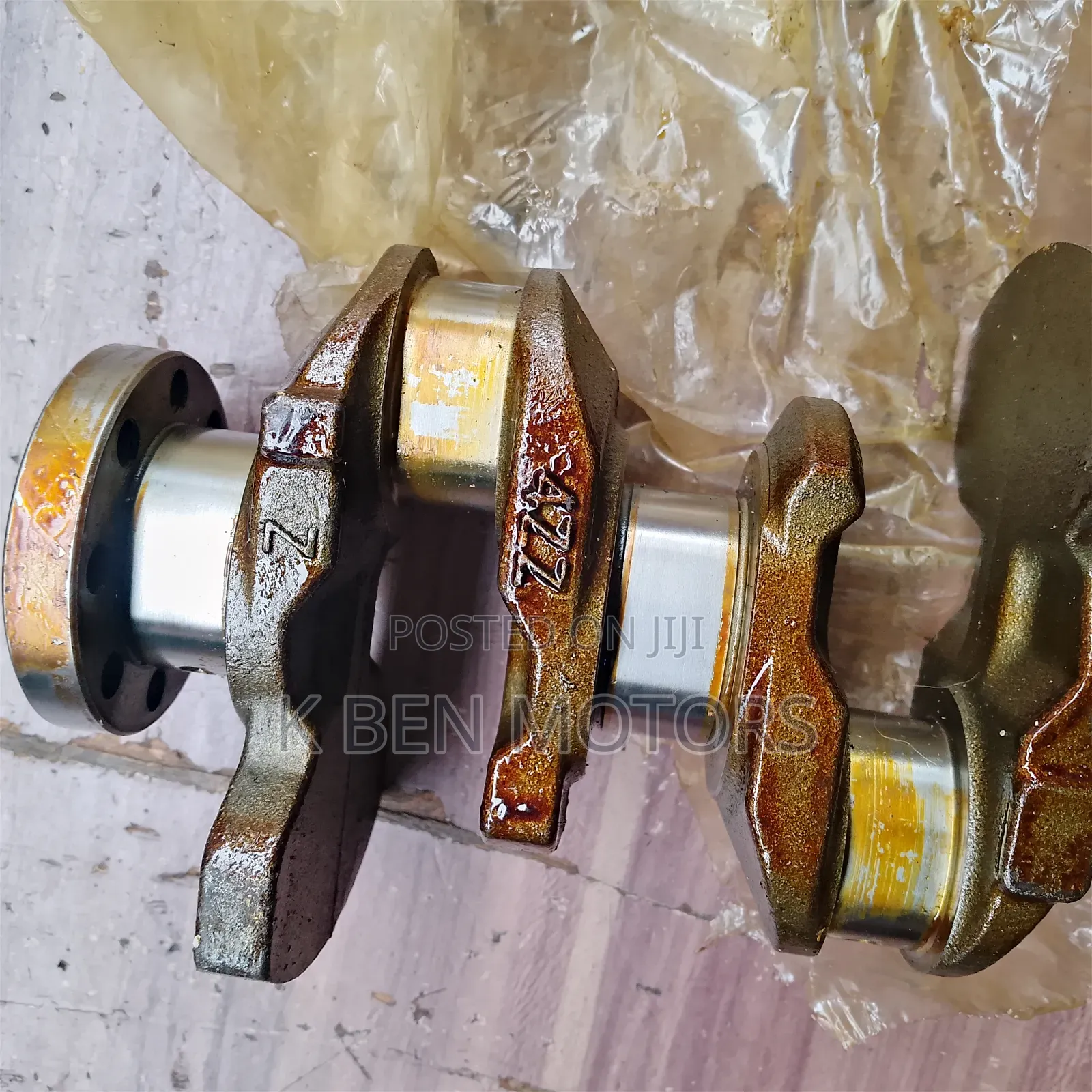 Toyota Corolla 203 to 208 4zz Crankshaft
