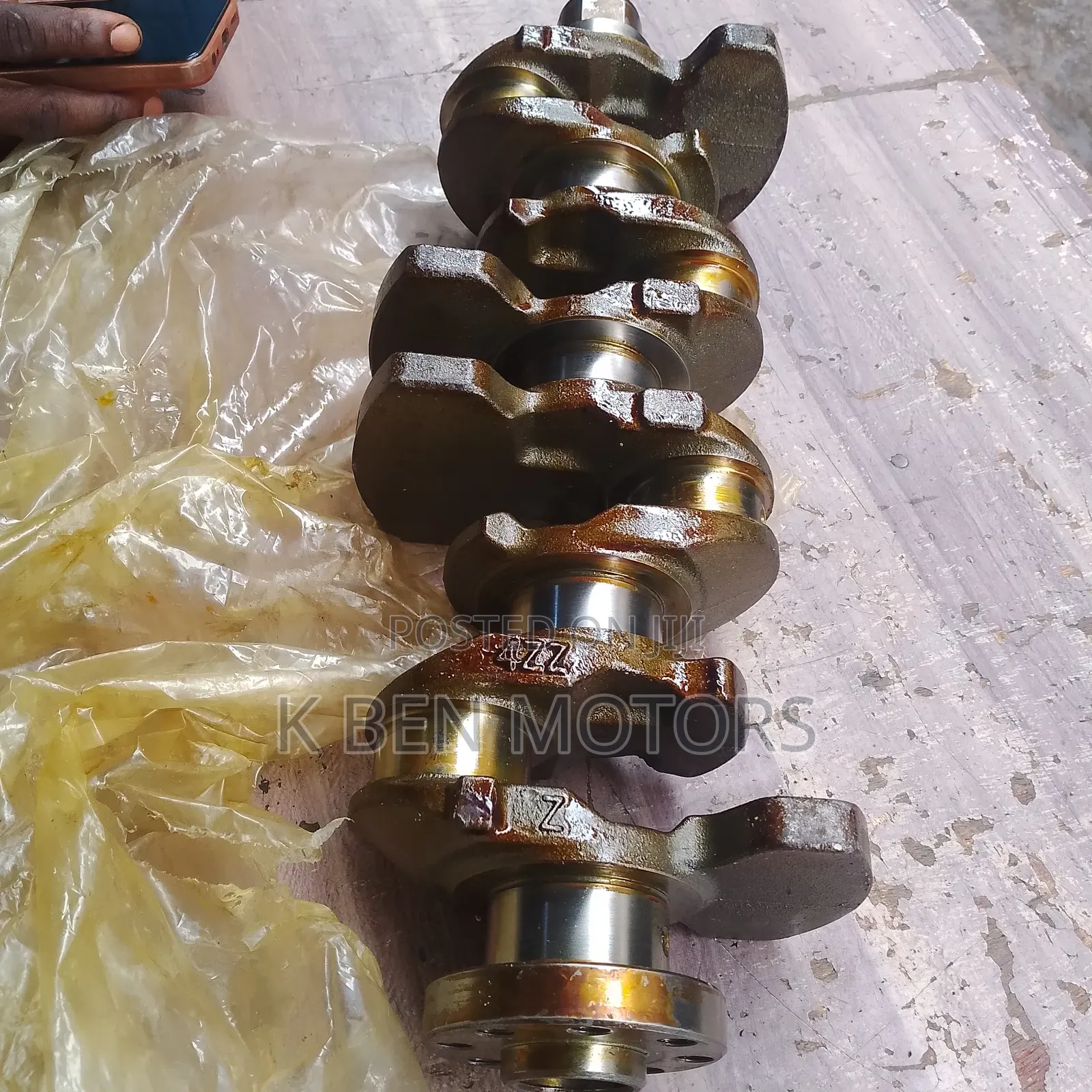 Toyota Corolla 203 to 208 4zz Crankshaft