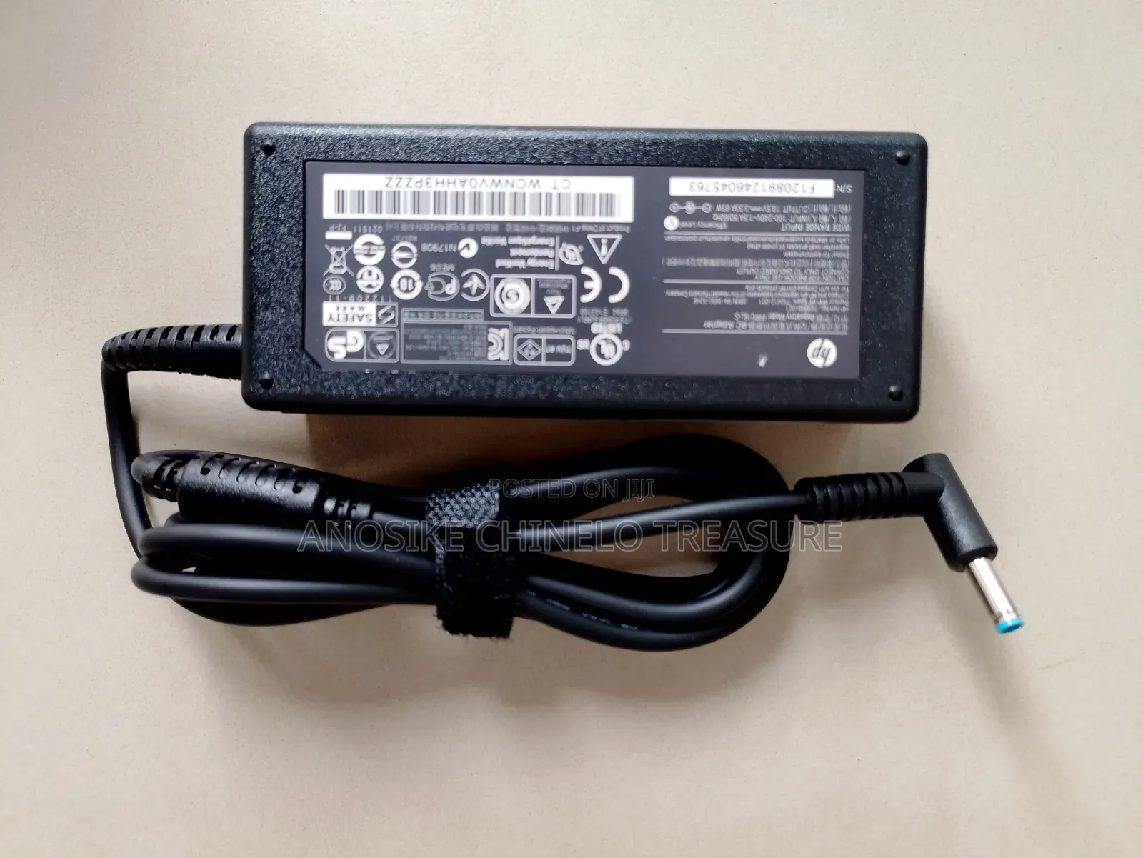 Hp Blu Pin Laptop Charger