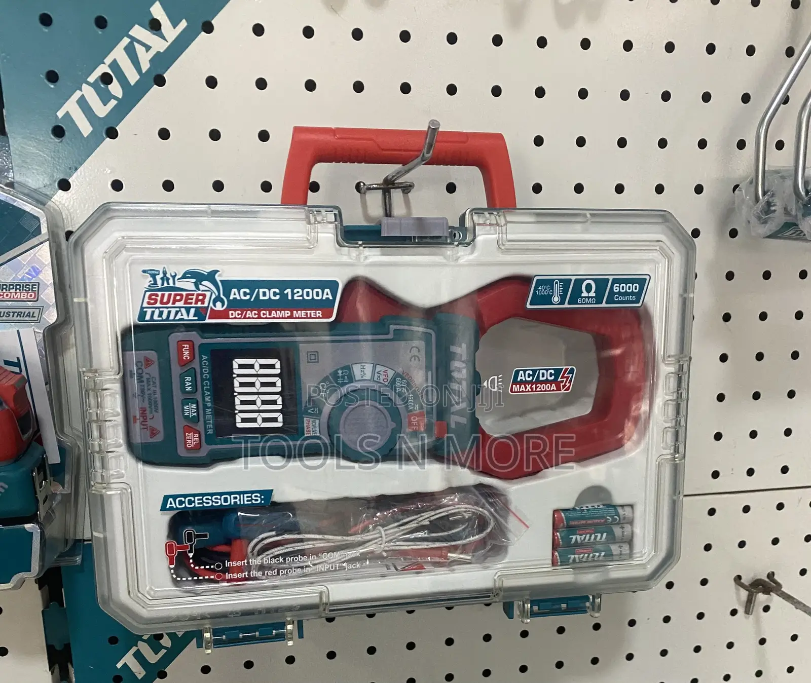 Total Ac Clamp Meter 1200a
