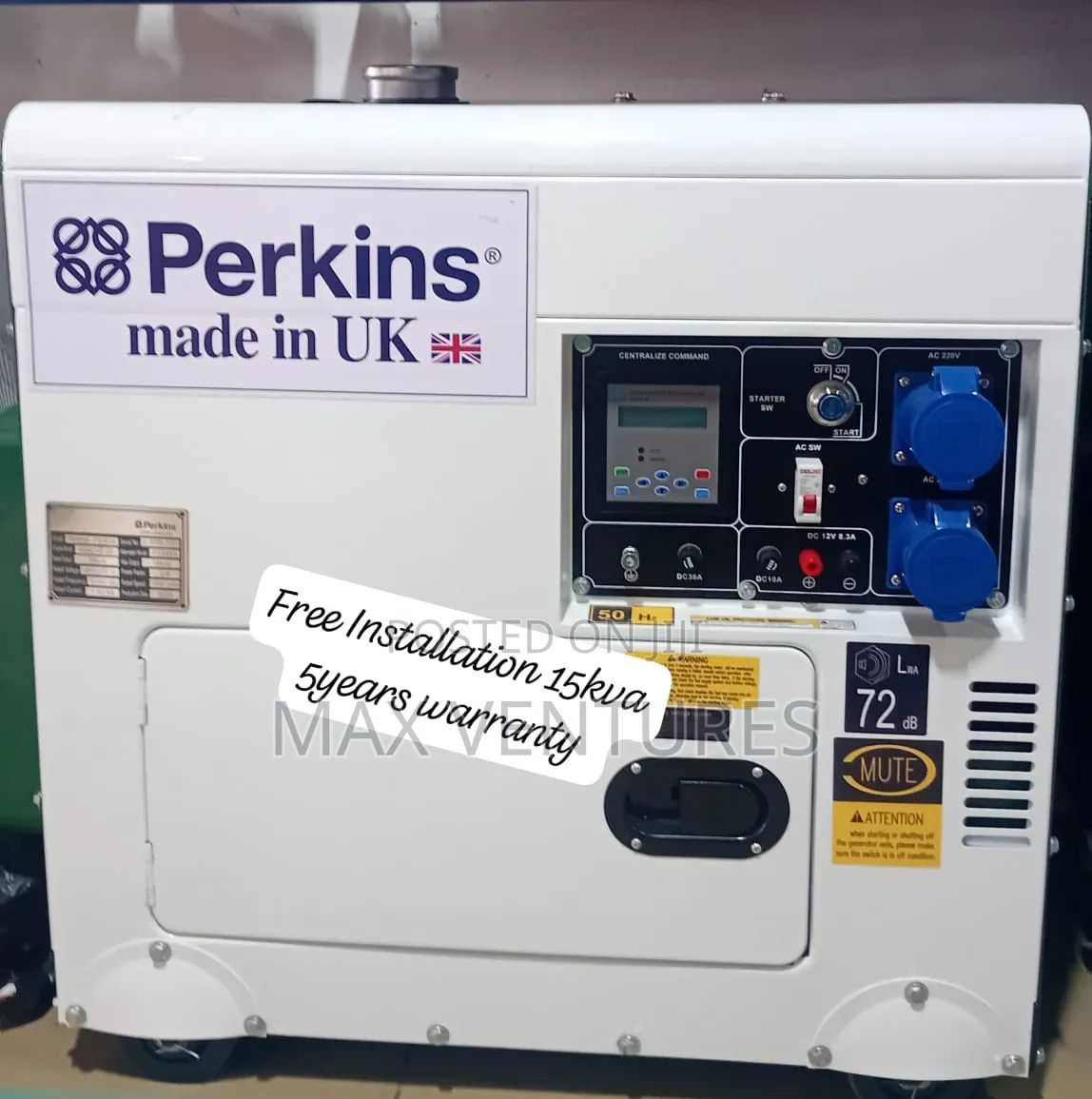 Premium 15kva Perkins Generator – Rugged Durable15kva