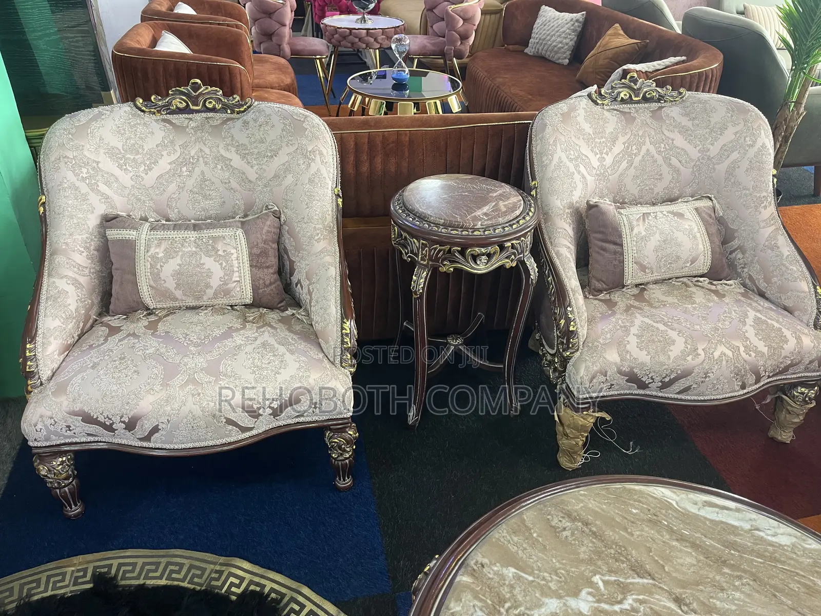 Quality Executive Antique Furniture Set