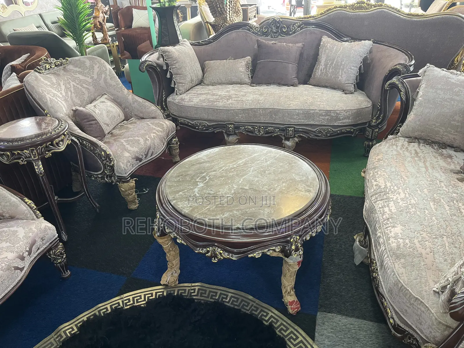 Quality Executive Antique Furniture Set