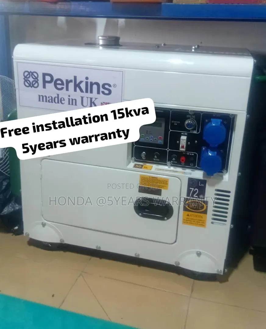 Heavy-Duty Perkins 15kva Generator – Fuel Efficient