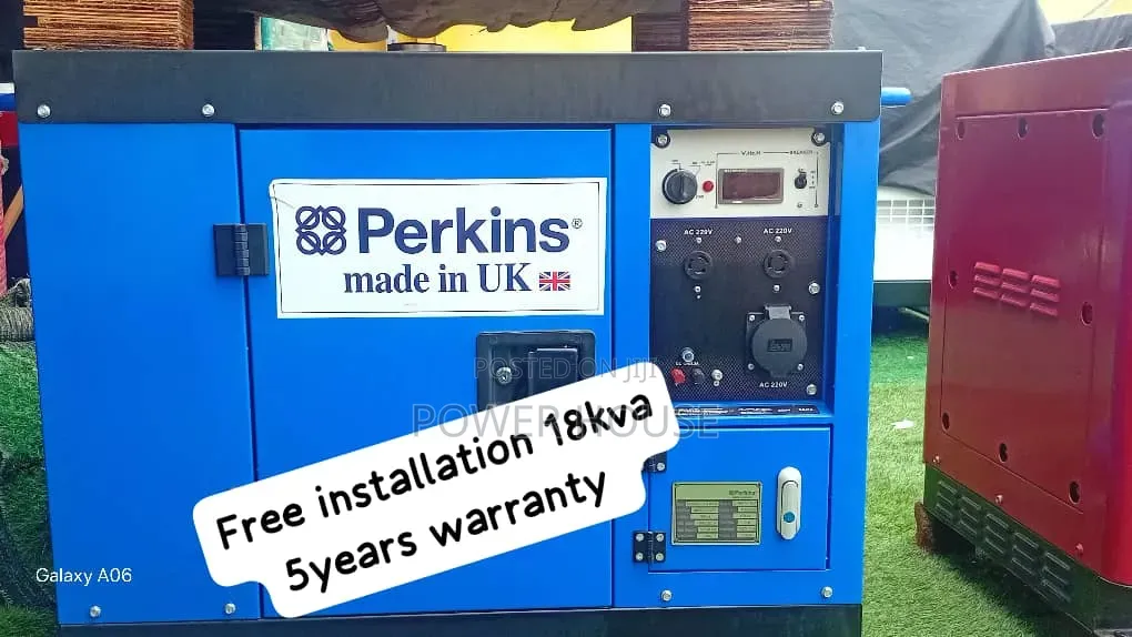 Perkins 18kva Heavy-Duty Diesel Generator 18kva