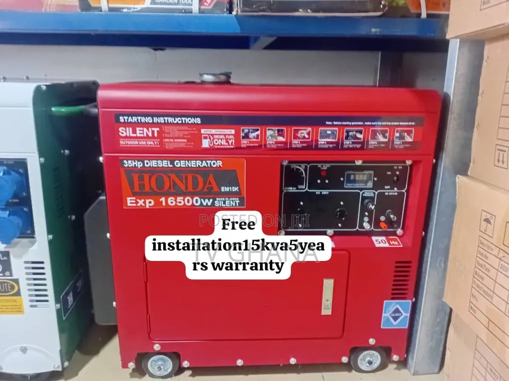 Silent Honda 15kva Genset | Power That Feels Effortless15kva